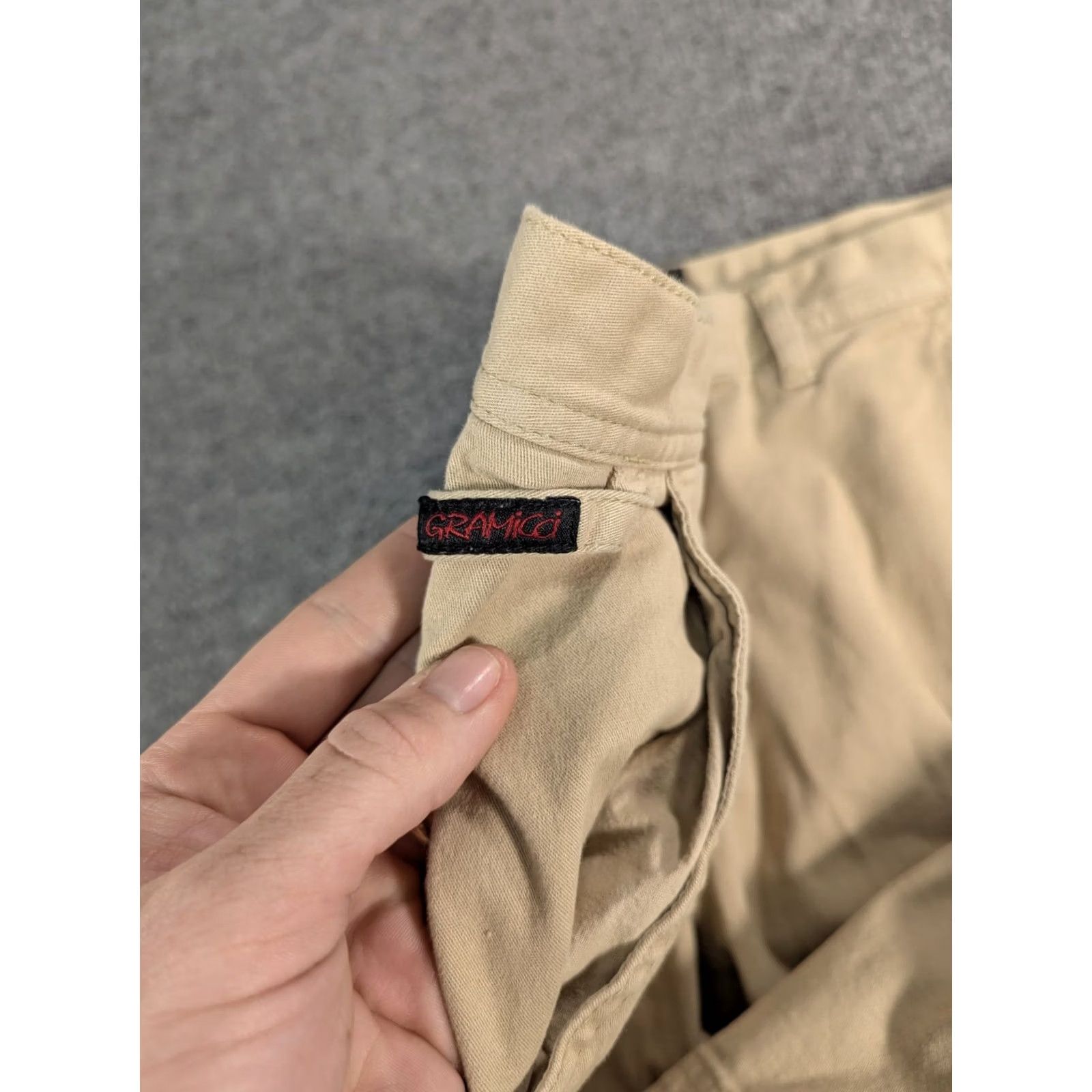 Gramicci Gramicci Pants Mens 36 Beige Hiking Chino 36x32 Tan Cargo Zip Fly Streetwear Outdoor Size US 36 / EU 52 - 2 Thumbnail
