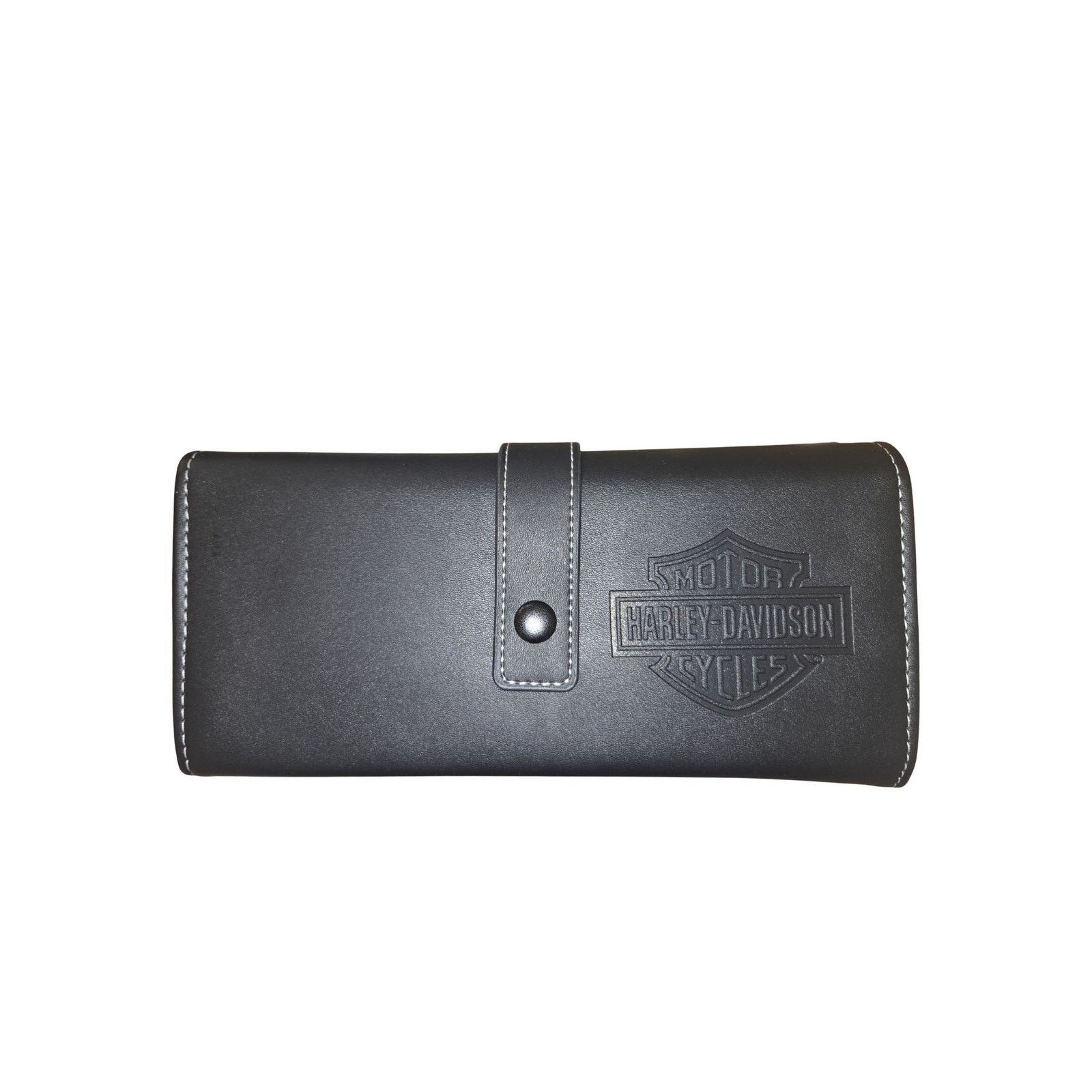 Harley Davidson Harley-Davidson Black Faux Leather Tool Wallet – NWKey Chain Size ONE SIZE - 2 Thumbnail