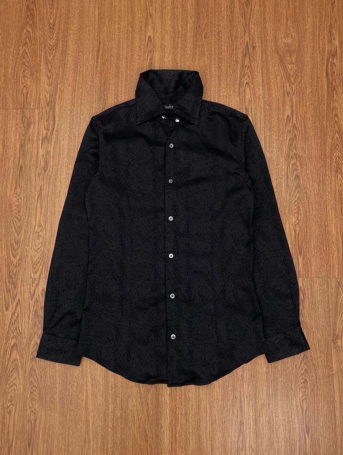 Tornado Mart Tornado mart black pattern shirt Size US L / EU 52-54 / 3 - 1 Thumbnail