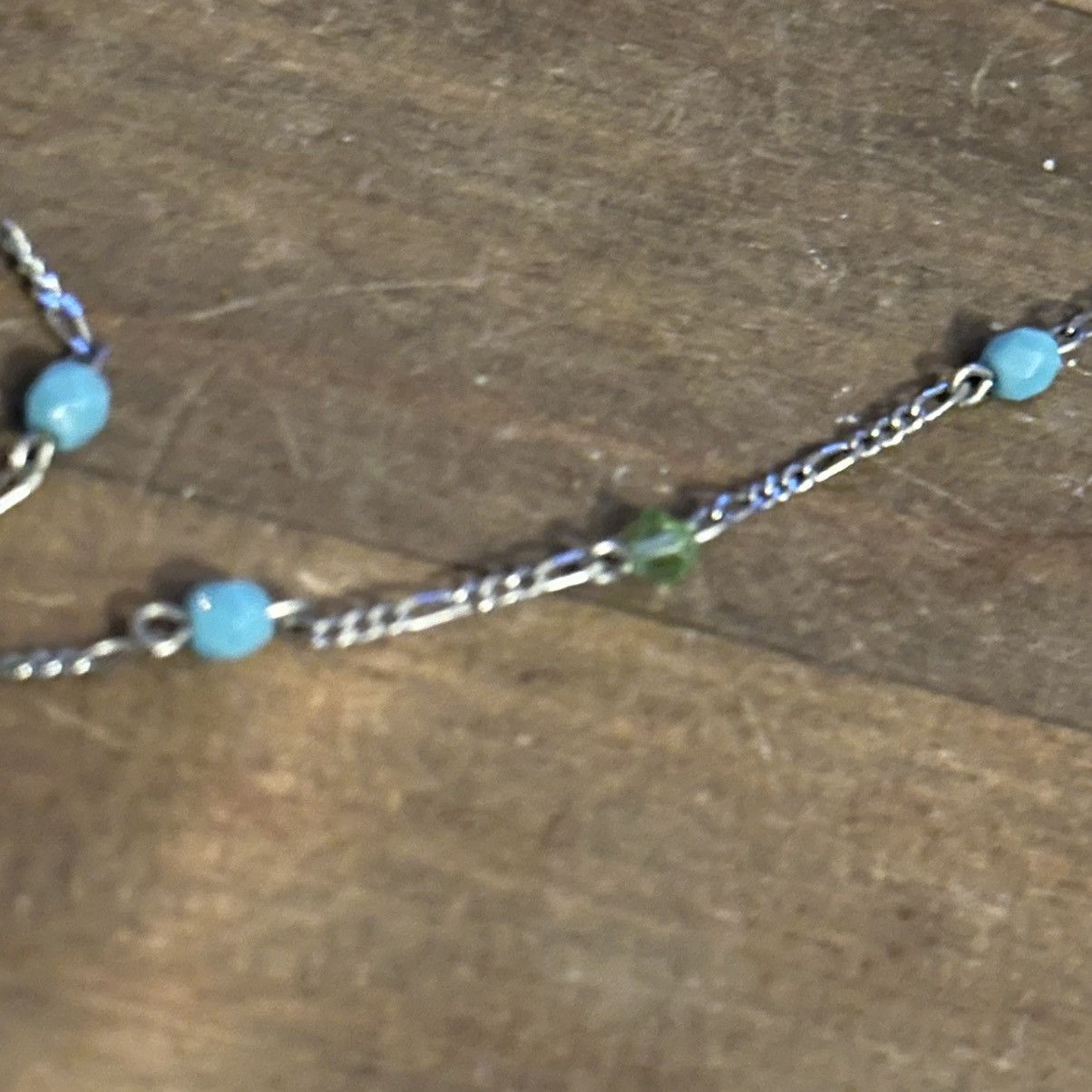 Vintage Vintage turquoise bead Y tassel necklace Size ONE SIZE - 3 Thumbnail