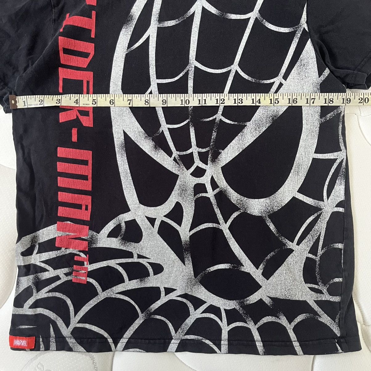 Marvel Comics Rare Vintage Spiderman AOP Quotes Tees Cartoon Size US S / EU 44-46 / 1 - 14 Thumbnail