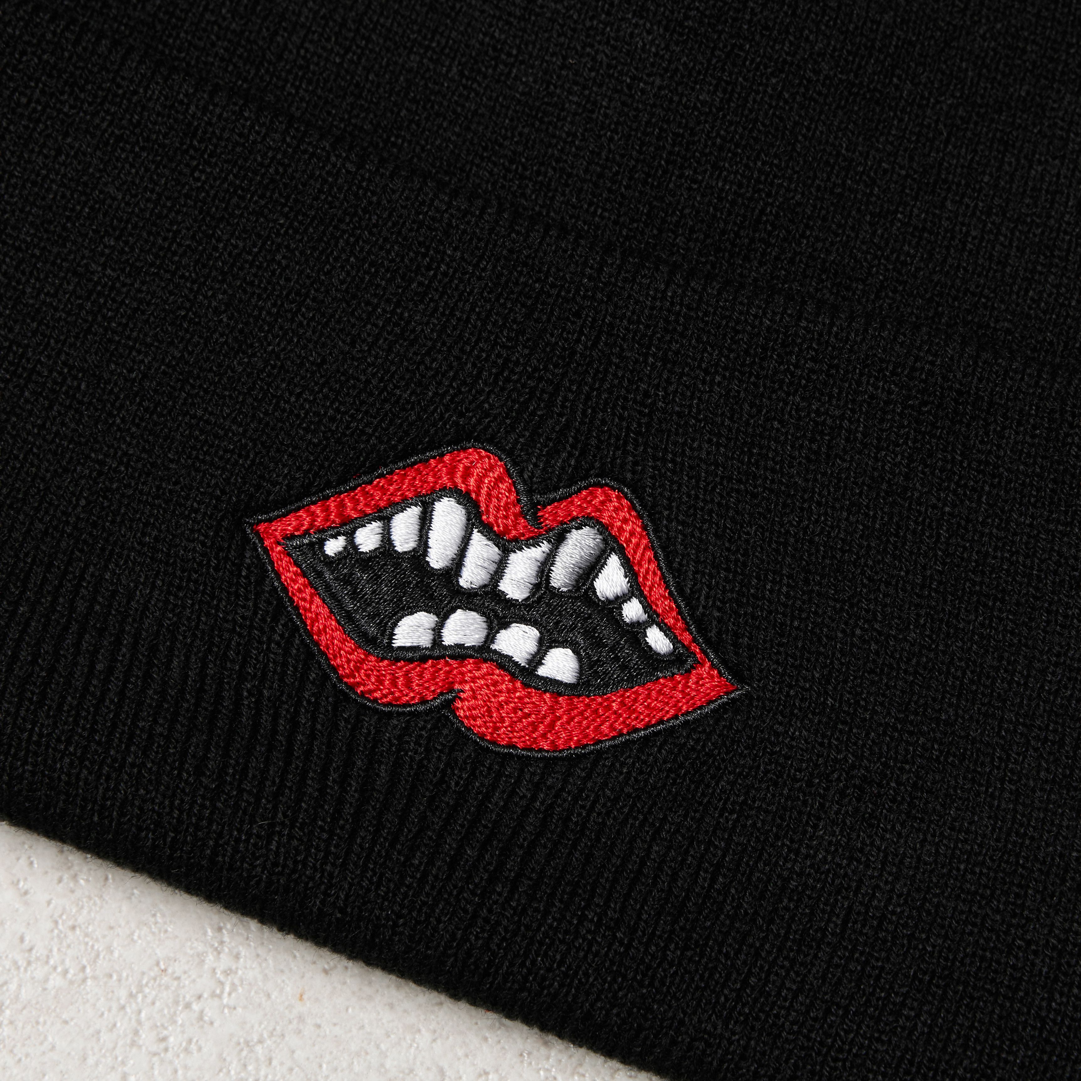 CHROME HEARTS Matty Boy Chomper Beanie BLACK