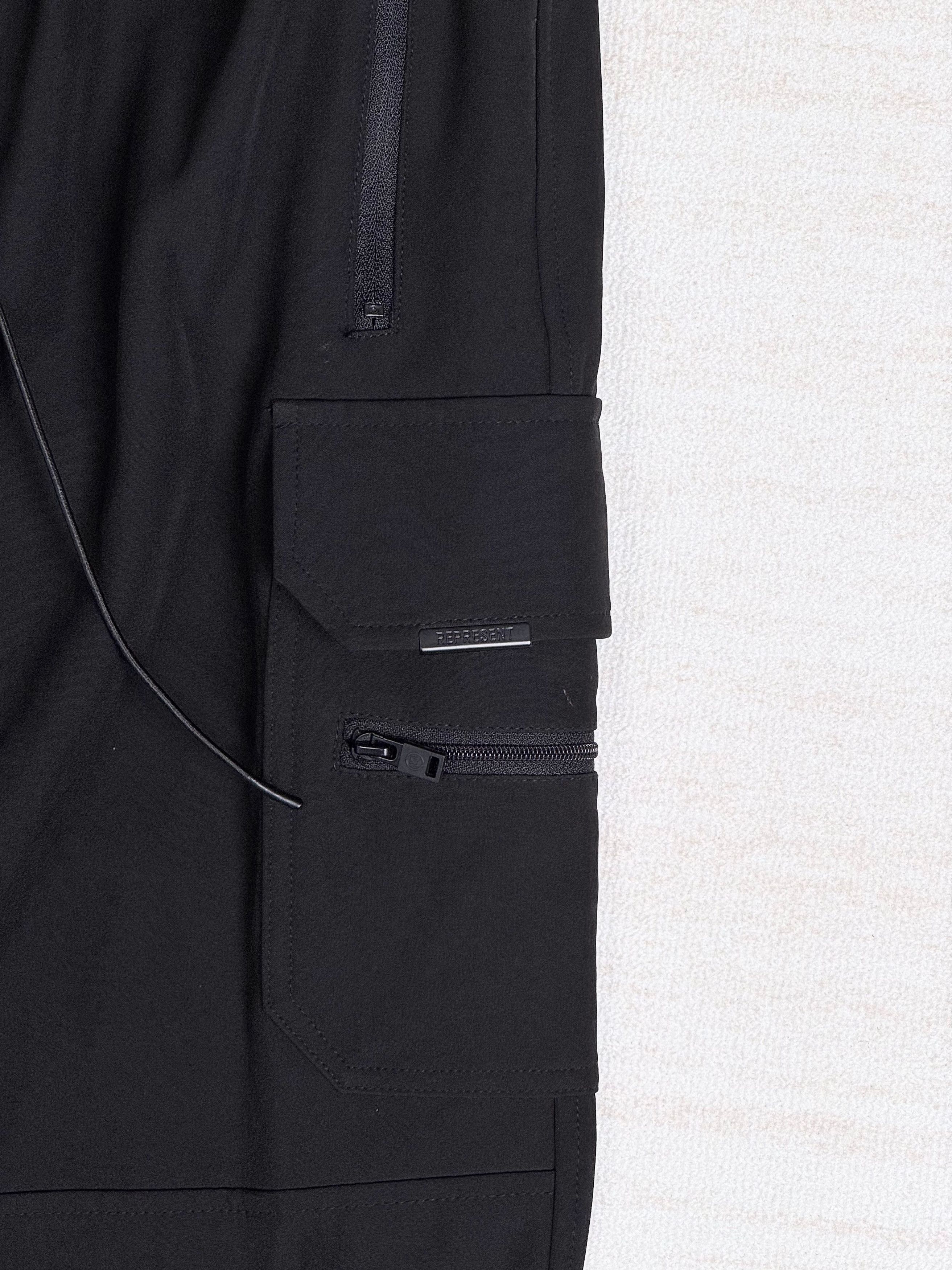 Represent Clo. 247 Pant | Black Nylon Cargo Pants | REPRESENT CLO Size US 30 / EU 46 - 5 Thumbnail