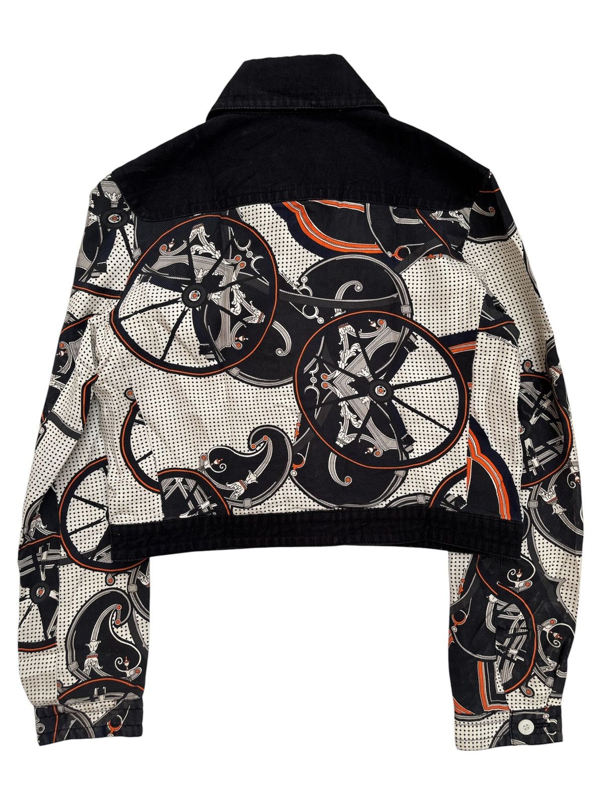 Hermes Resort 2019 Runway Silk Jacket Size XS / US 0-2 / IT 36-38 - 5 Thumbnail