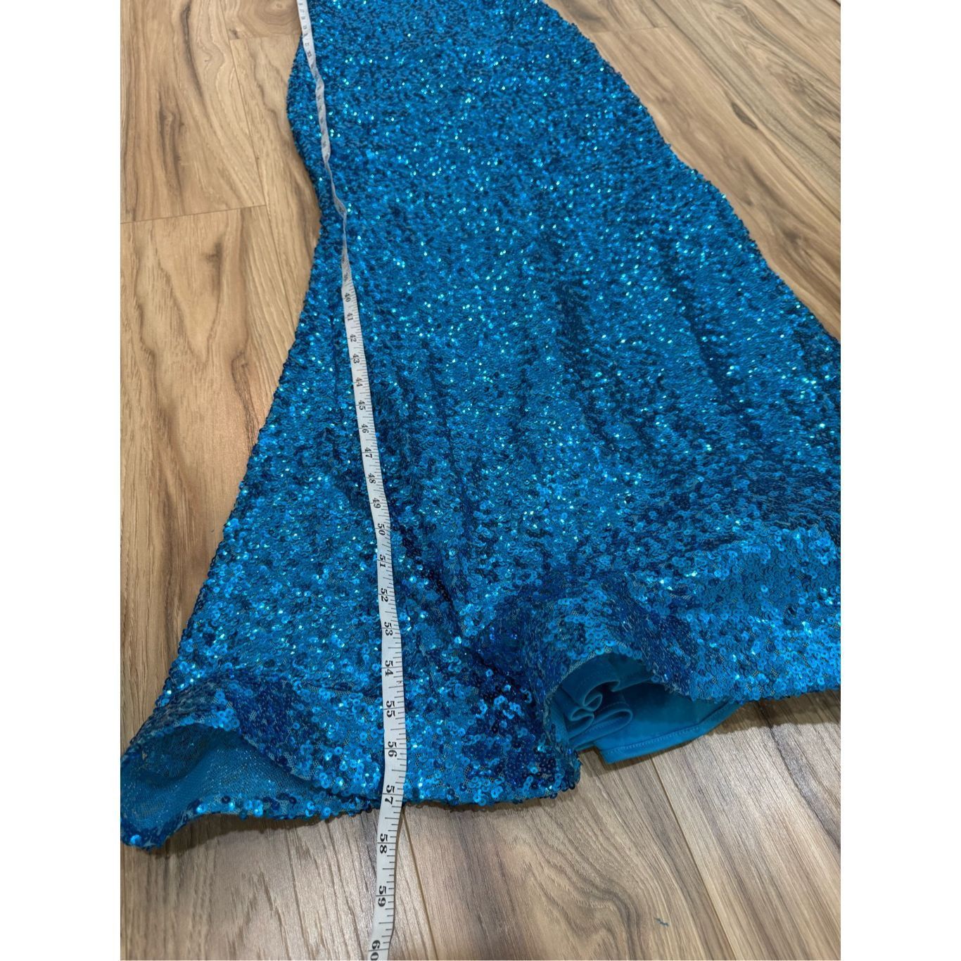 Other Morgan & Co New Chloé Sequined Gown Dress stretch Sz 5 fit s Size S / US 4 / IT 40 - 10 Thumbnail