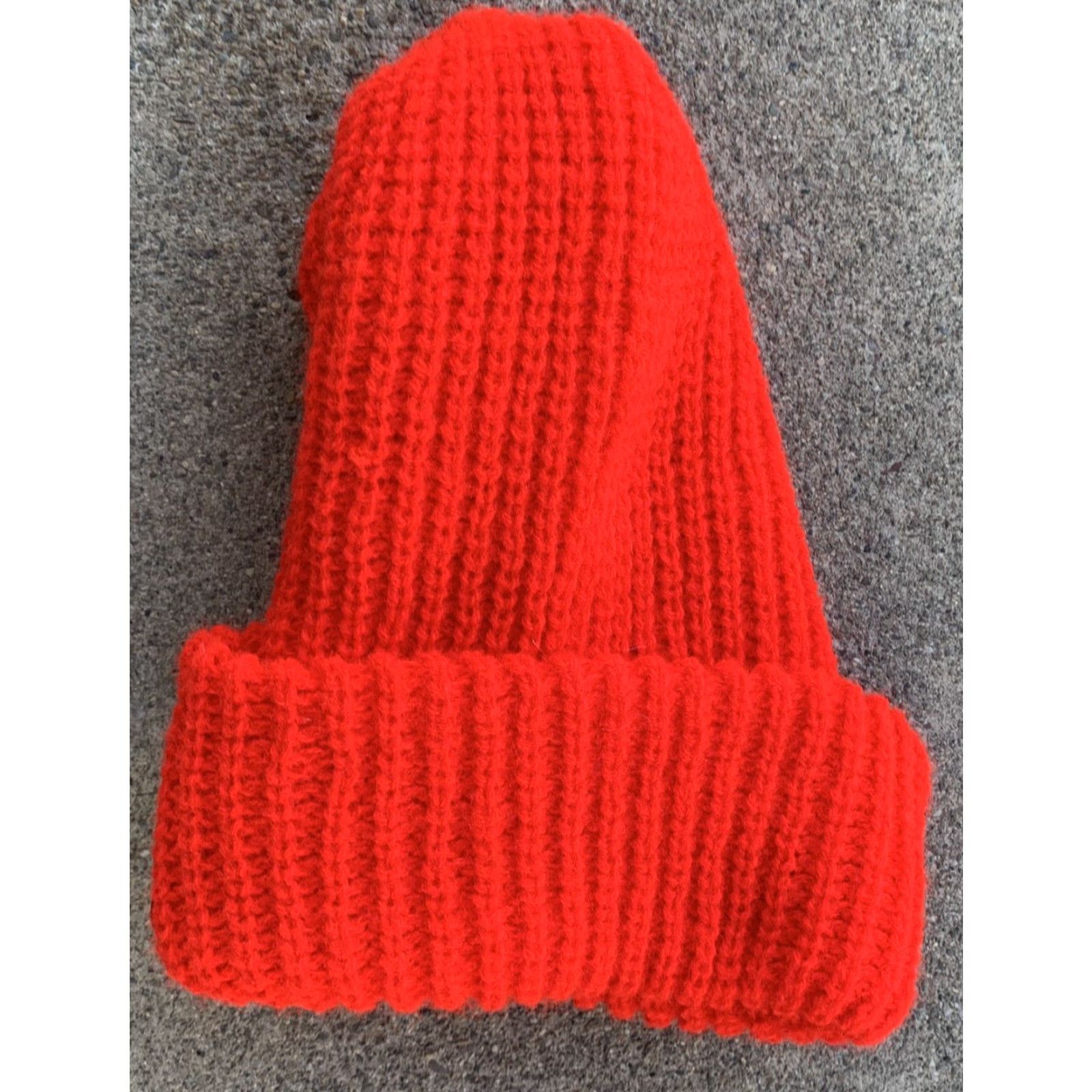 Jeep VINTAGE Jeep Beanie Hat Acrylic Knit Red Unisex Adults Adult Size Knit Winter Winter Casual Cars Transportation 1980s Mens Womens Boys Girls Beanie Size ONE SIZE - 4 Thumbnail