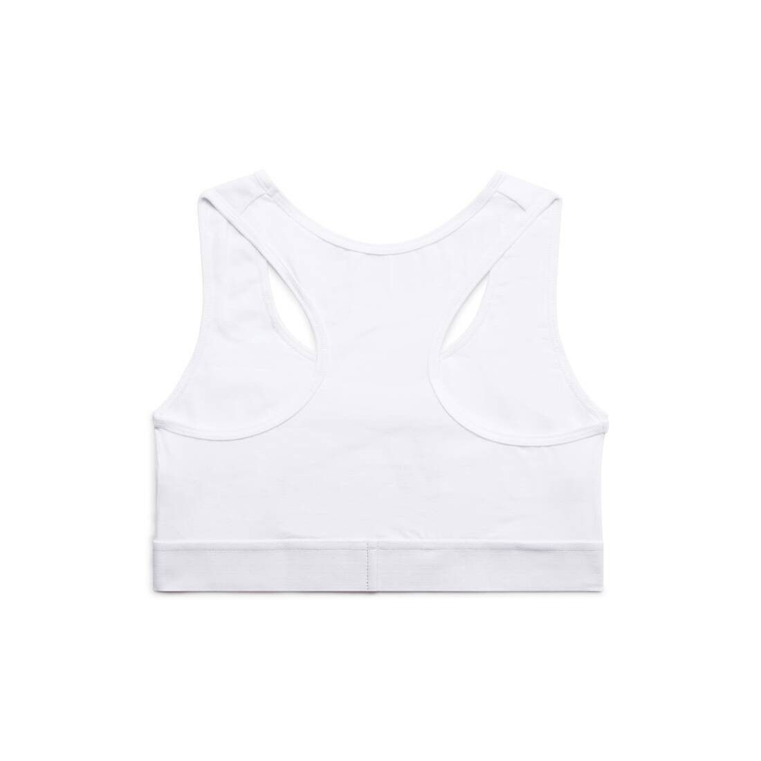 Balenciaga oc11z0825 Size: M / Sports Bra in White Size ONE SIZE - 2 Thumbnail