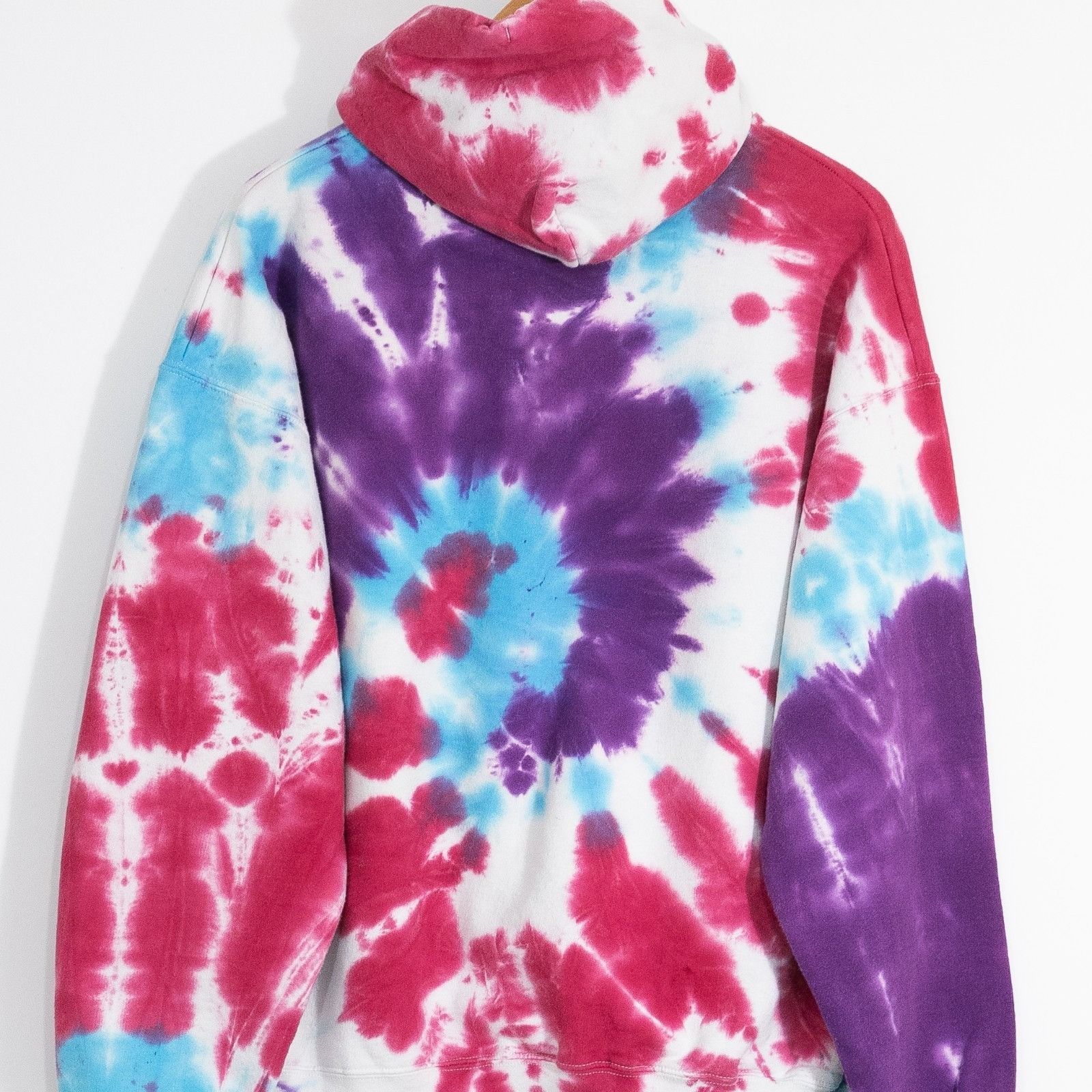 Vintage Vintage Hanes Tie Dye Blank Hoodie Mens XL Sweatshirt Hippie Size US XL / EU 56 / 4 - 5 Thumbnail