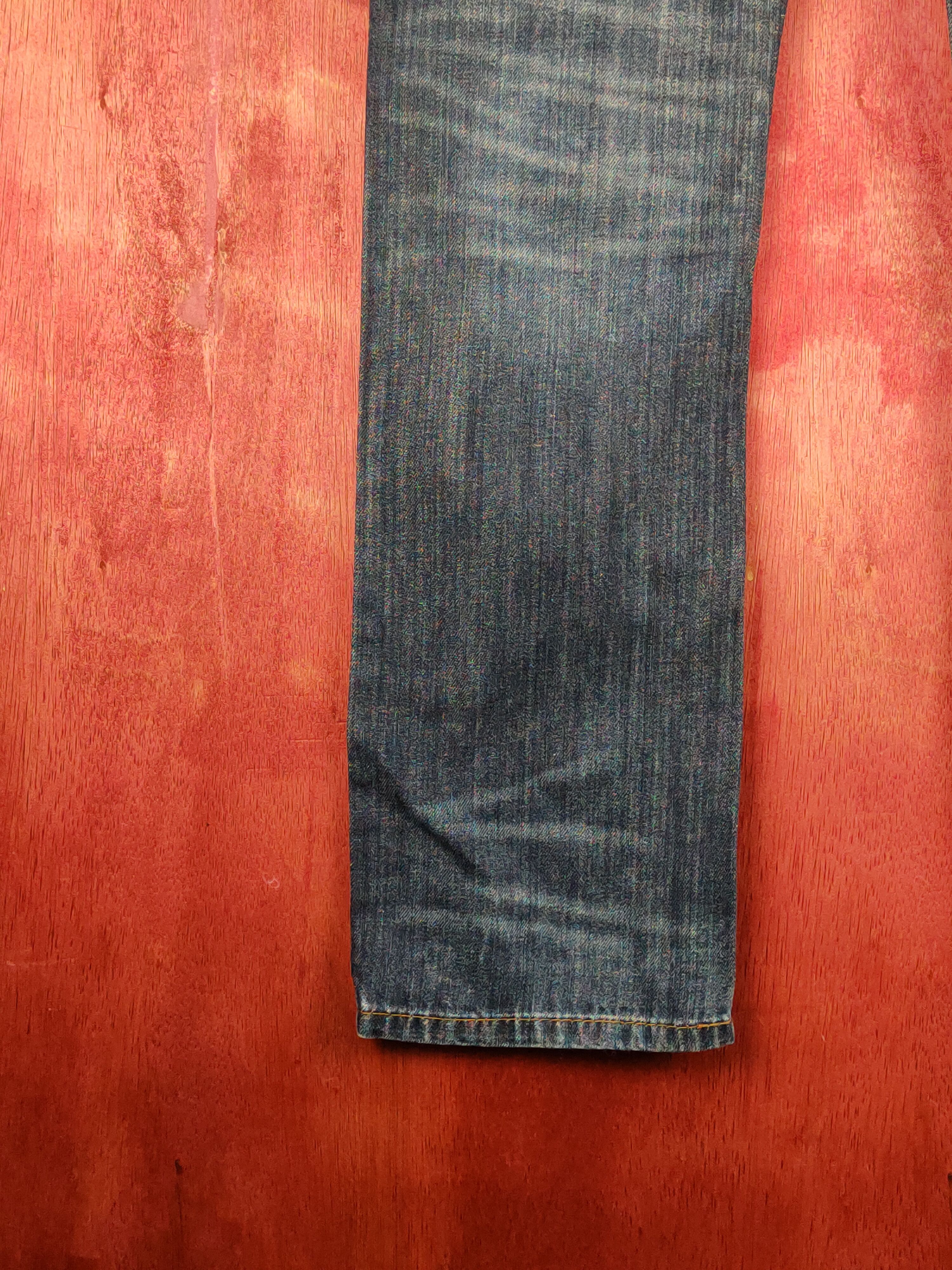 Polo Ralph Lauren Polo Ralph Lauren skater Blue Distressed ripped Denim #S1593 Size US 27 - 10 Thumbnail