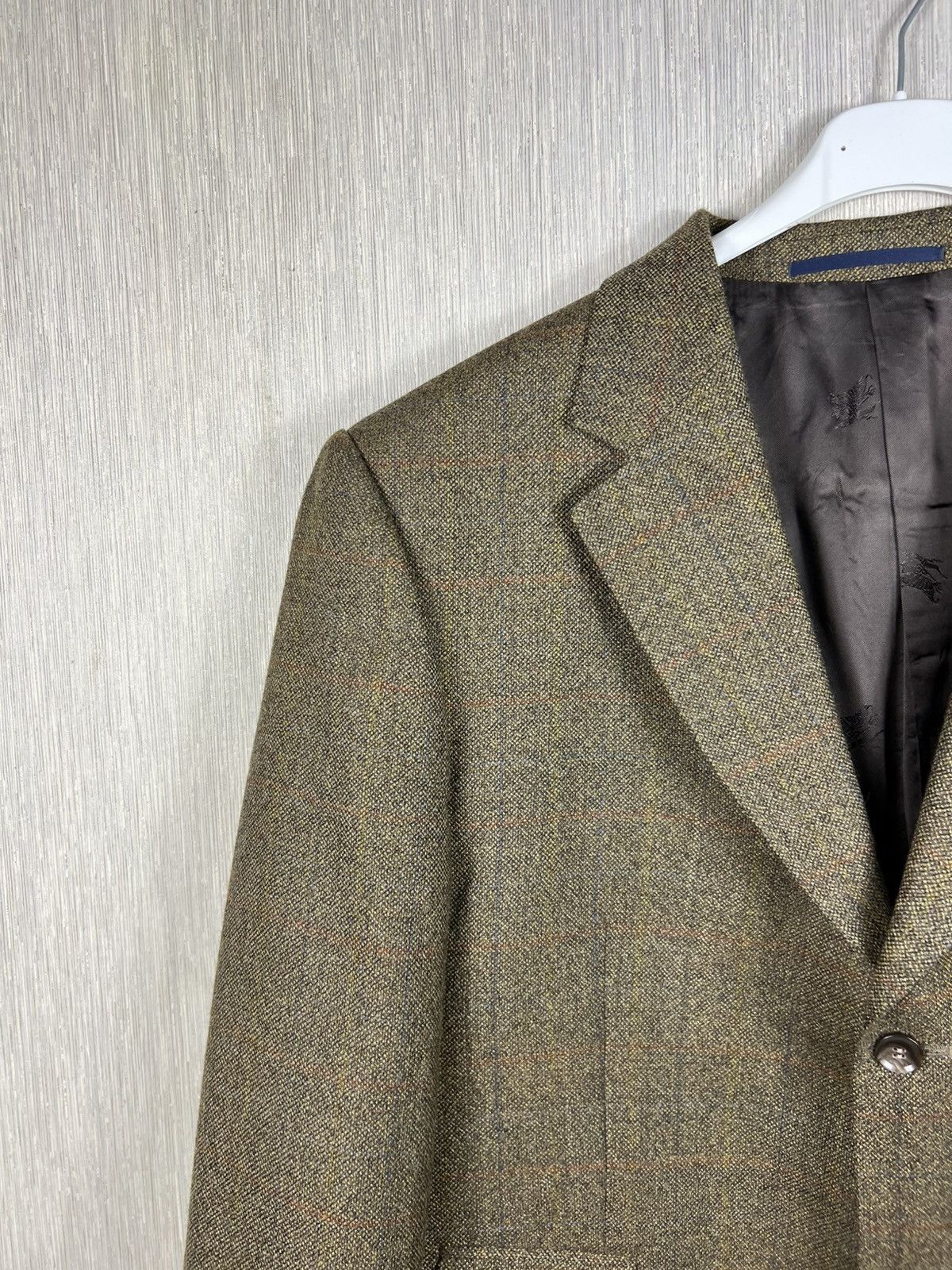 Burberry Vintage Burberry London wool bristol checked blazer jacket Size US L / EU 52-54 / 3 - 4 Thumbnail
