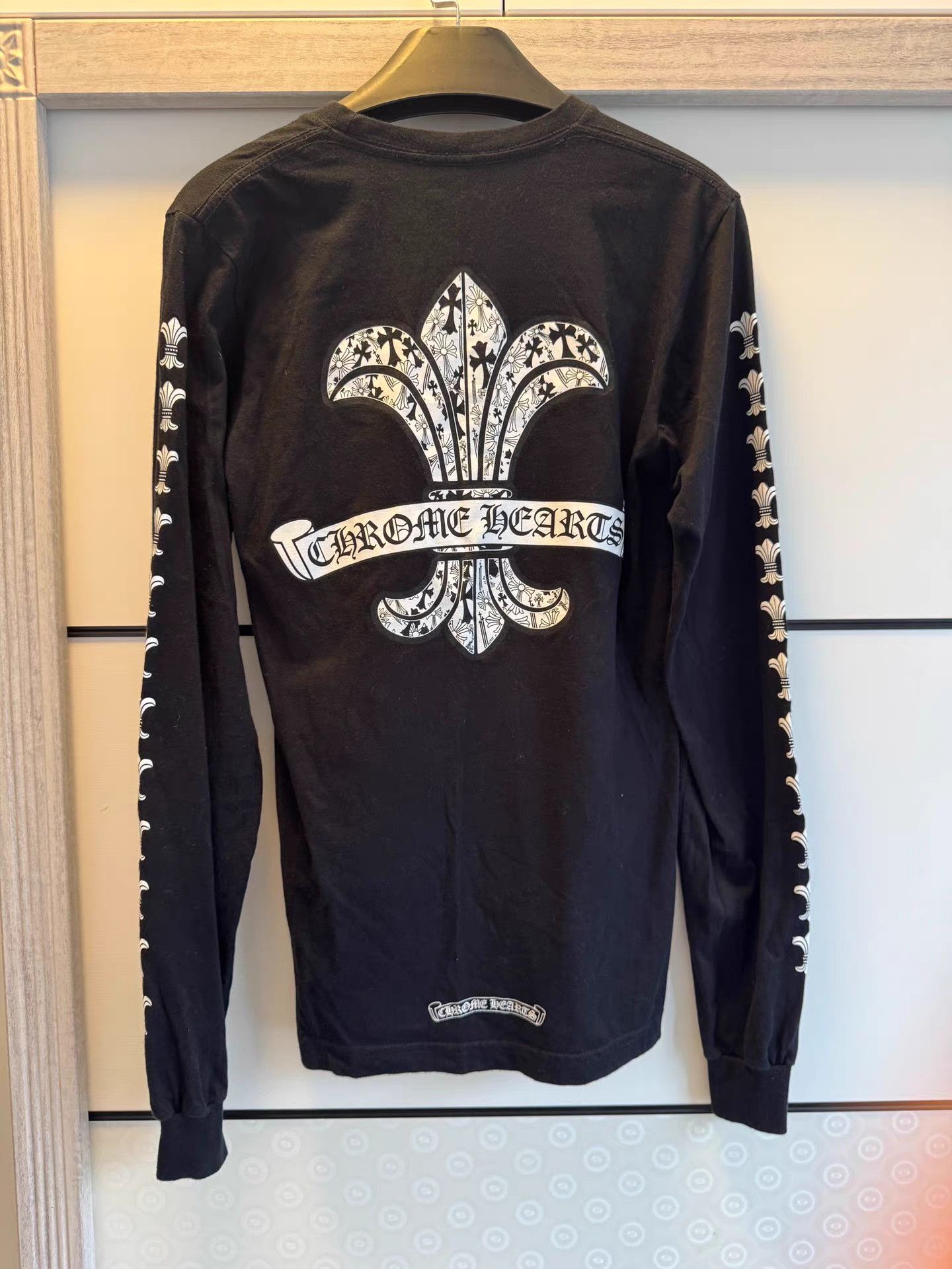 Chrome Hearts Chrome Hearts Cross Flower Print Long Sleeve Shirt Size US S / EU 44-46 / 1 - 2 Thumbnail