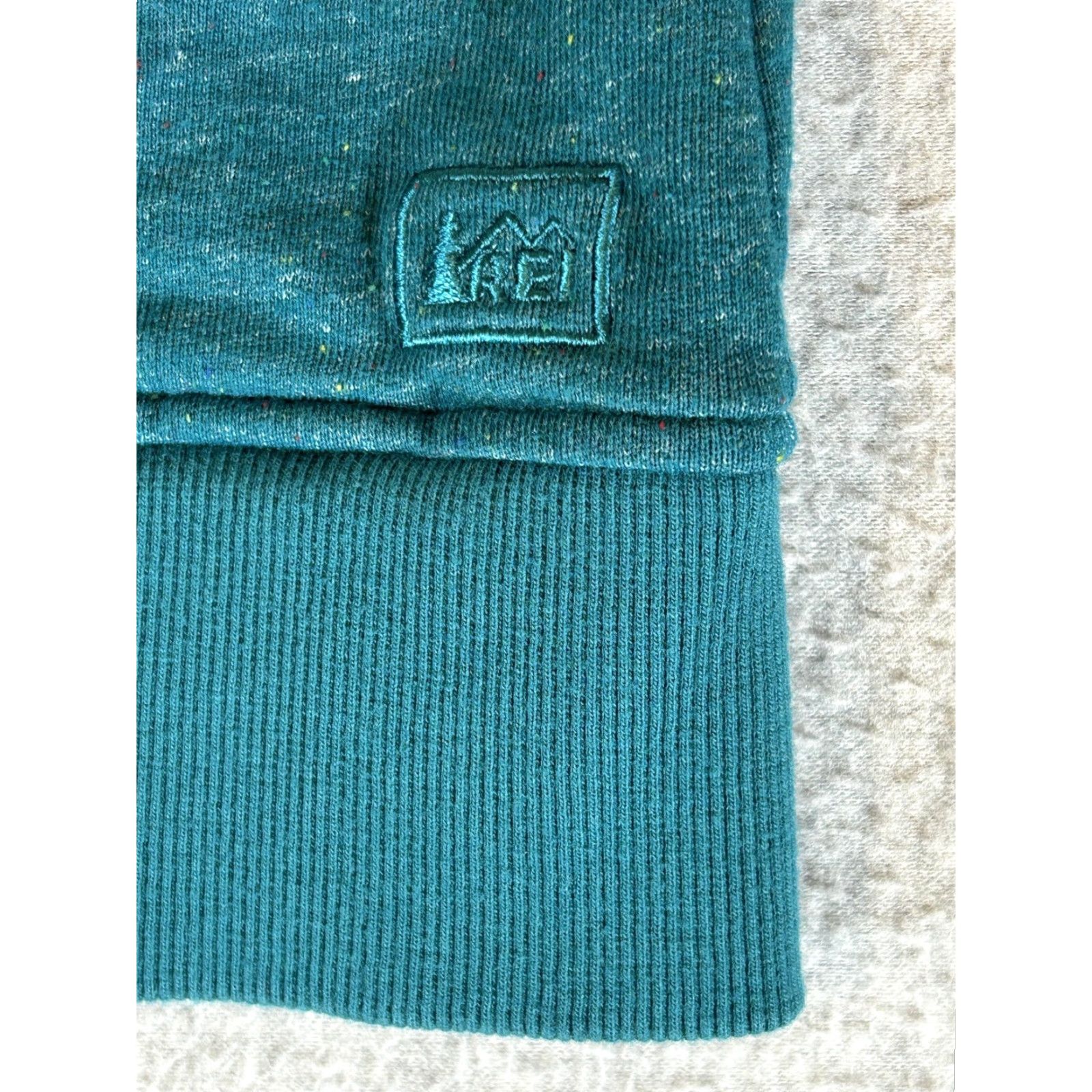 Vintage REI Womens Medium Green Full Zip Hoodie Sweatshirt Outdoor Hiking Trail Jacket Size M / US 6-8 / IT 42-44 - 3 Thumbnail
