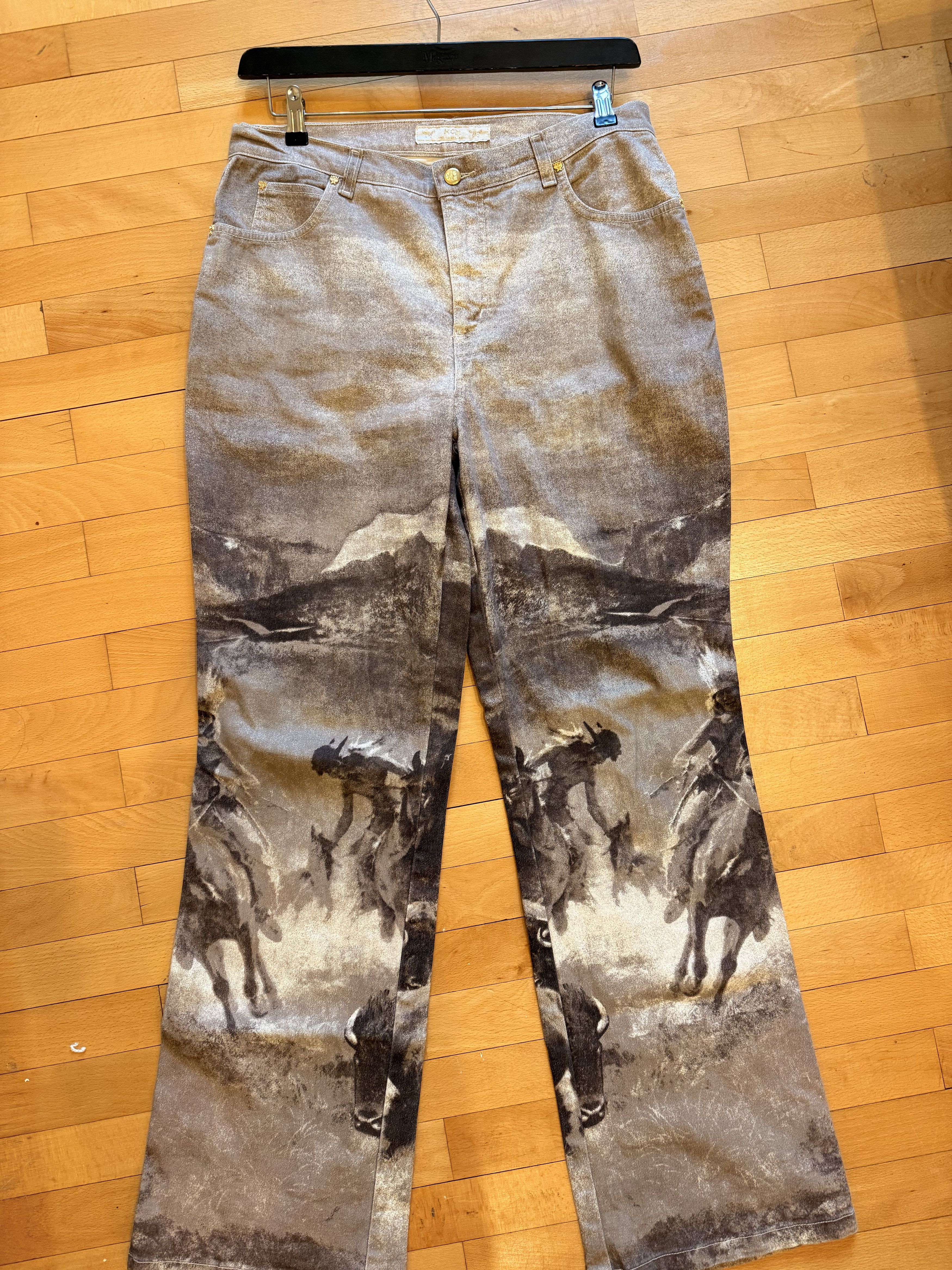 Other MGM Cowboy Western Native American Jeans Size US 34 / EU 50 - 8 Thumbnail