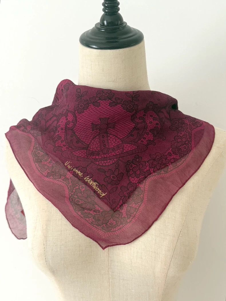 Vivienne Westwood Vivienne Westwood Vintage Silk Scarf - dmc Size ONE SIZE - 1 Thumbnail