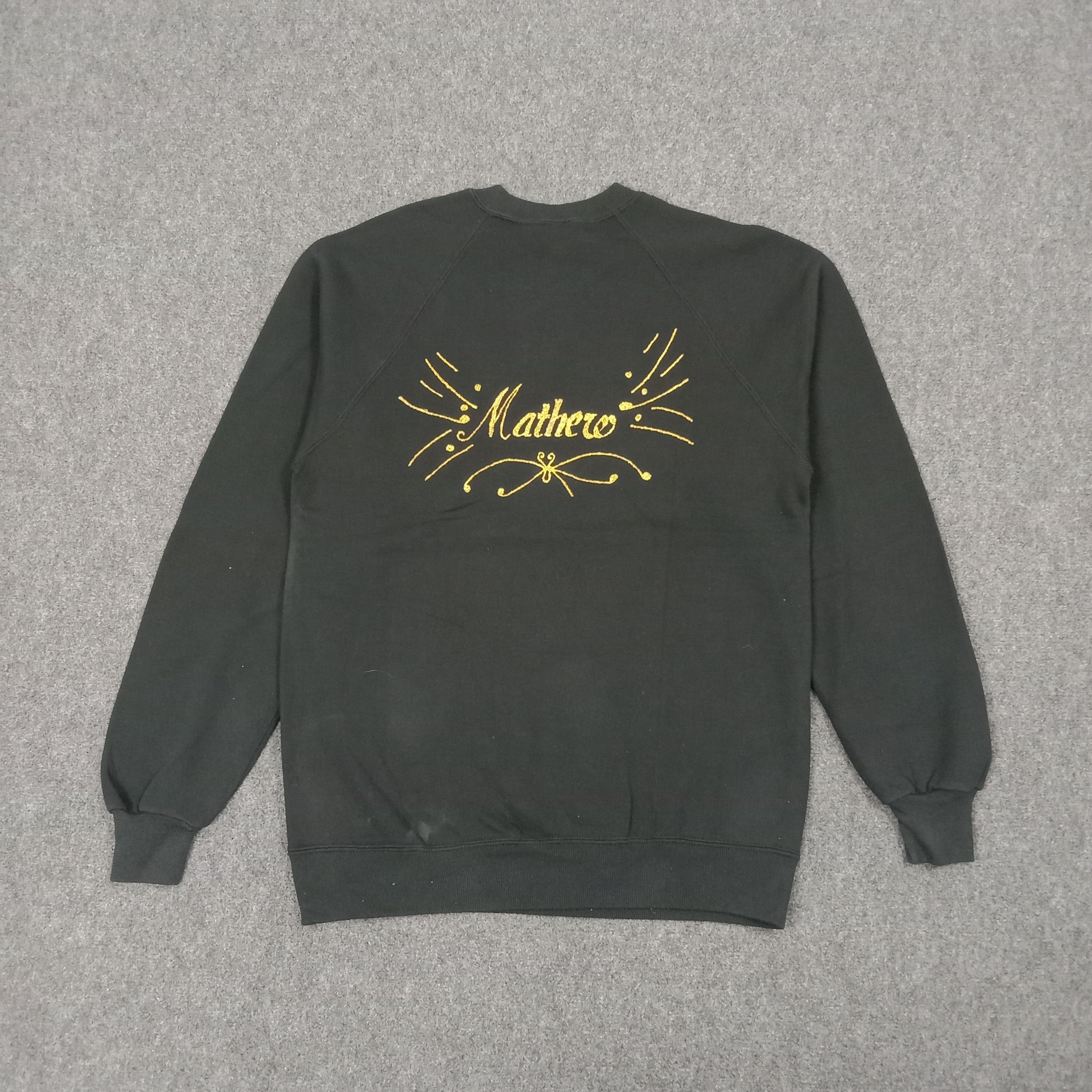 Vintage IOWA Mathero Families 90's Sweatshirt C268N17 Size US M / EU 48-50 / 2 - 4 Thumbnail