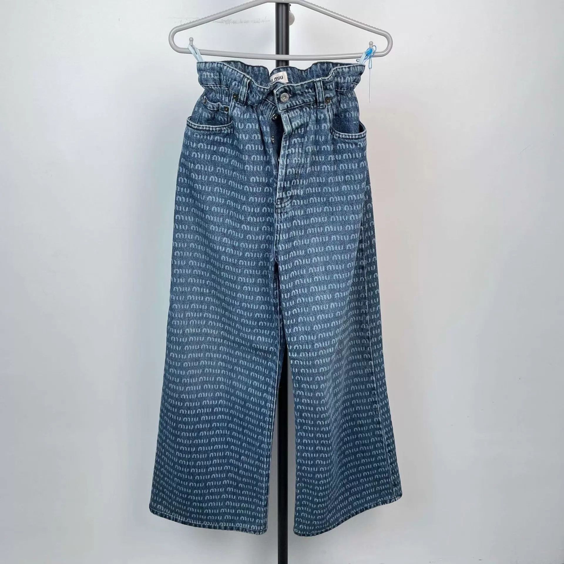 Miu Miu Miu Miu women's 95 New Denim Jeans Size 24" / US 00 / IT 34 - 1 Thumbnail