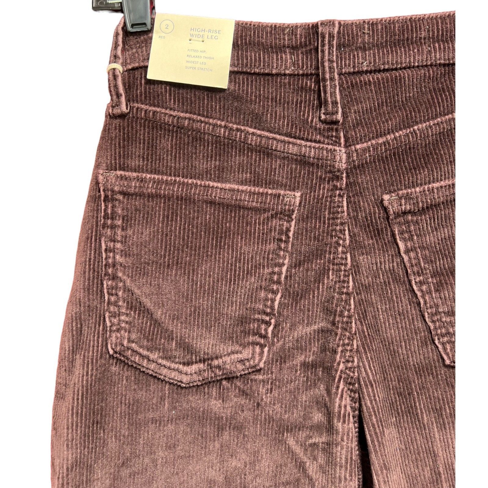 Other Universal Thread - Women's High-Rise Corduroy Wide Leg Jeans Size 26" / US 2 / IT 38 - 12 Thumbnail