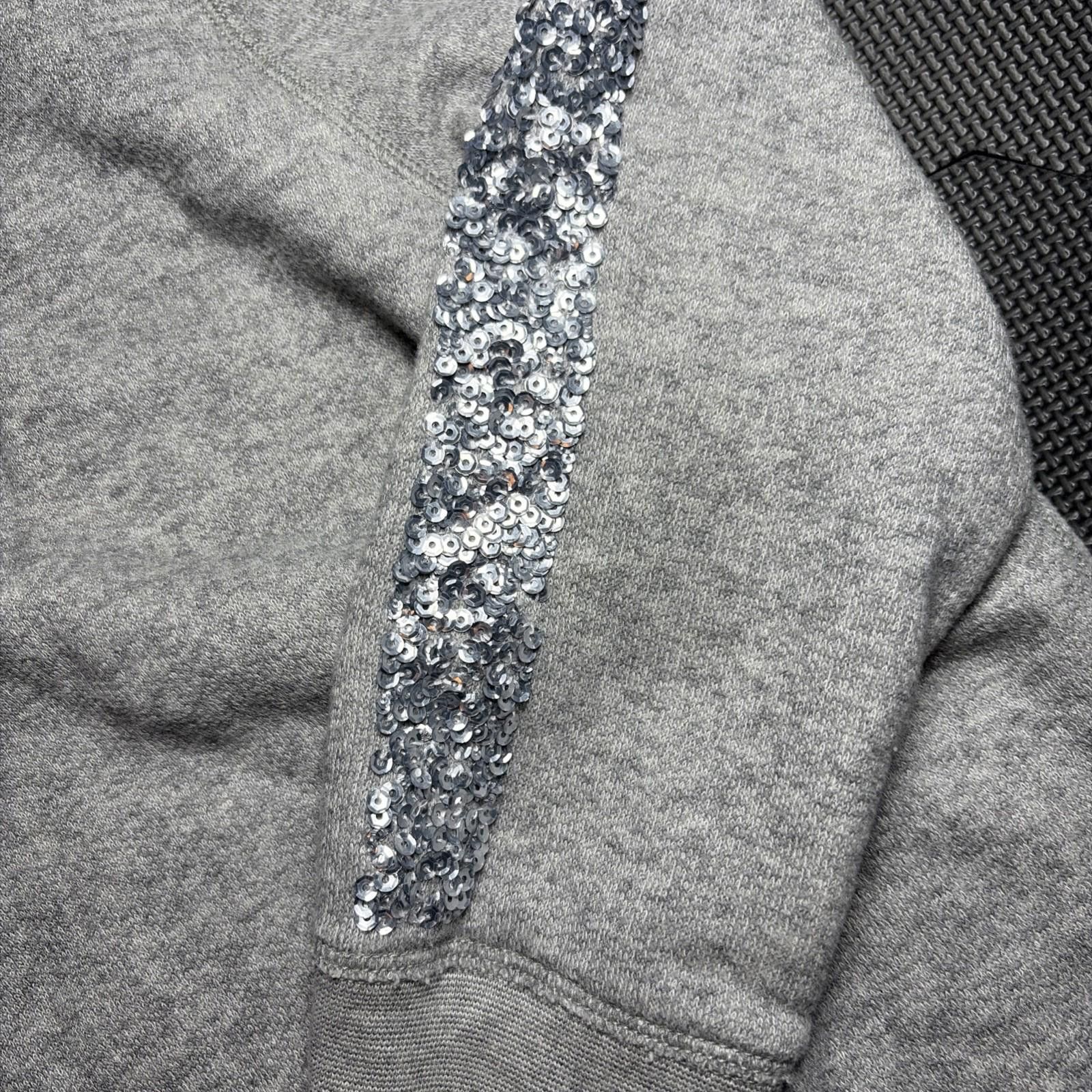 Abercrombie & Fitch Y2K Abercrombie & Fitch Womens Medium Sweater Sequin VTG Size M / US 6-8 / IT 42-44 - 3 Thumbnail