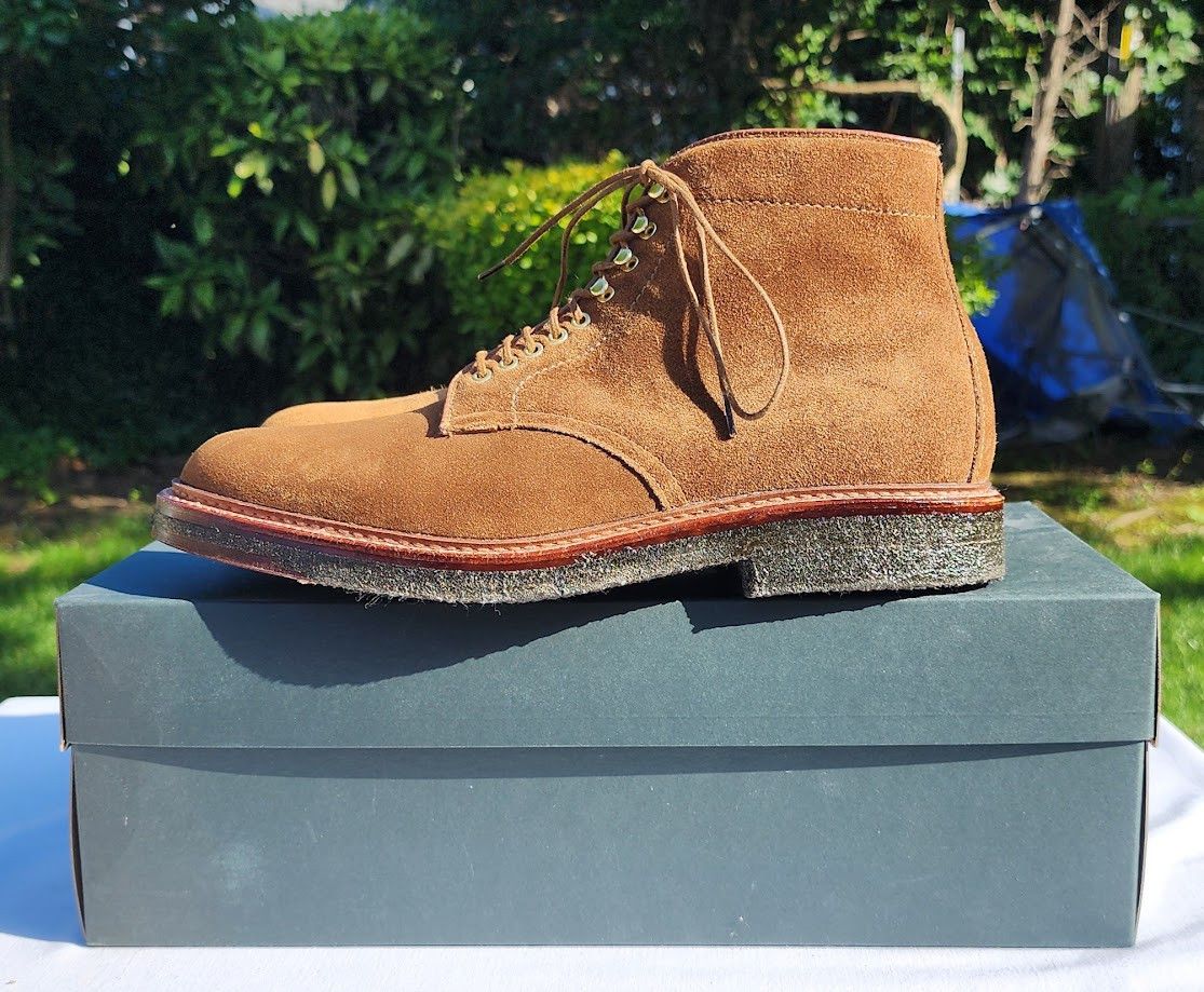 Alden Alden 4511H Suede Boot 8.5D | Worn Once w/ Original Box Size US 8.5 / EU 41-42 - 7 Thumbnail