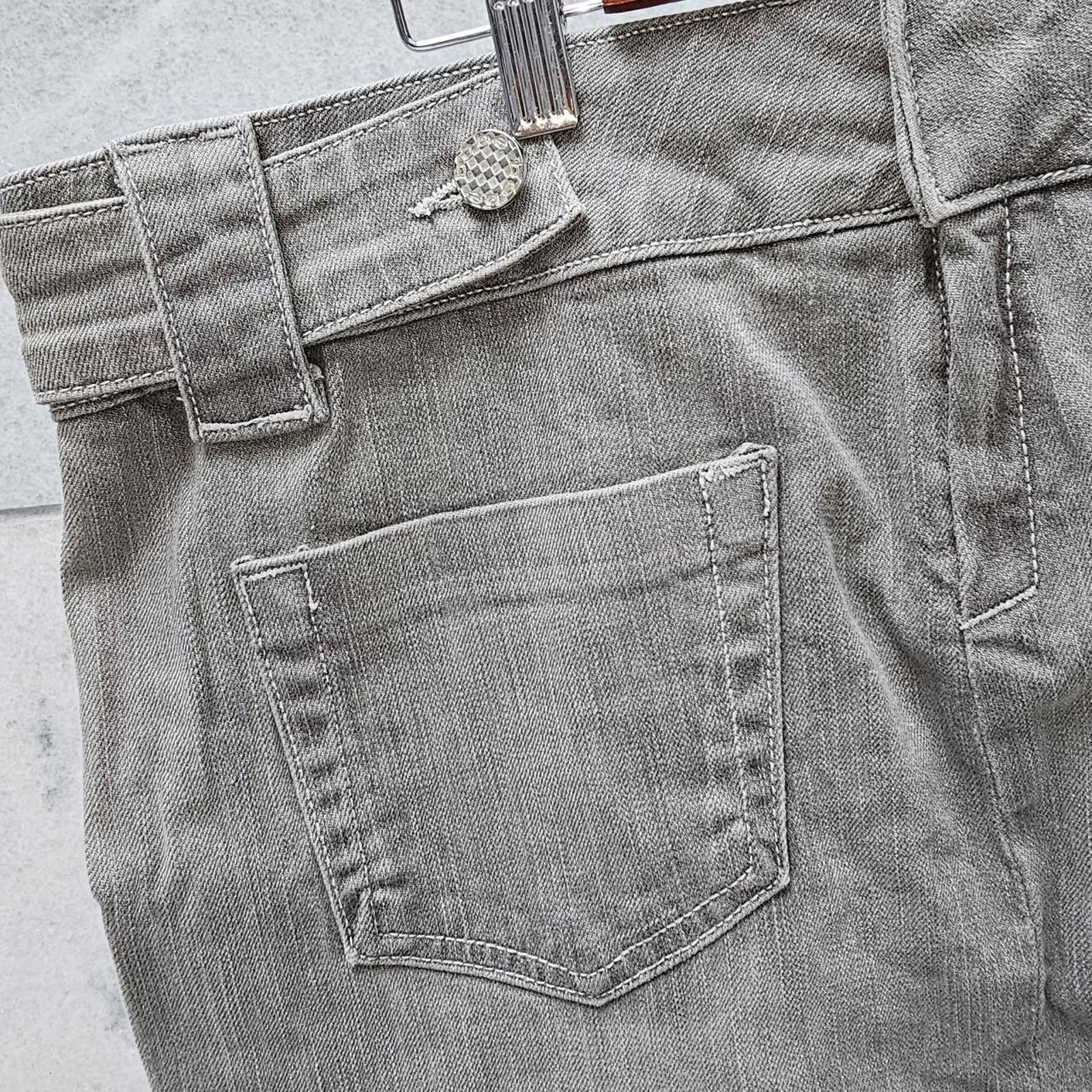 United Colors Of Benetton Bebe Women's Grey Denim Skirt Size 32" / US 10 / IT 46 - 5 Thumbnail
