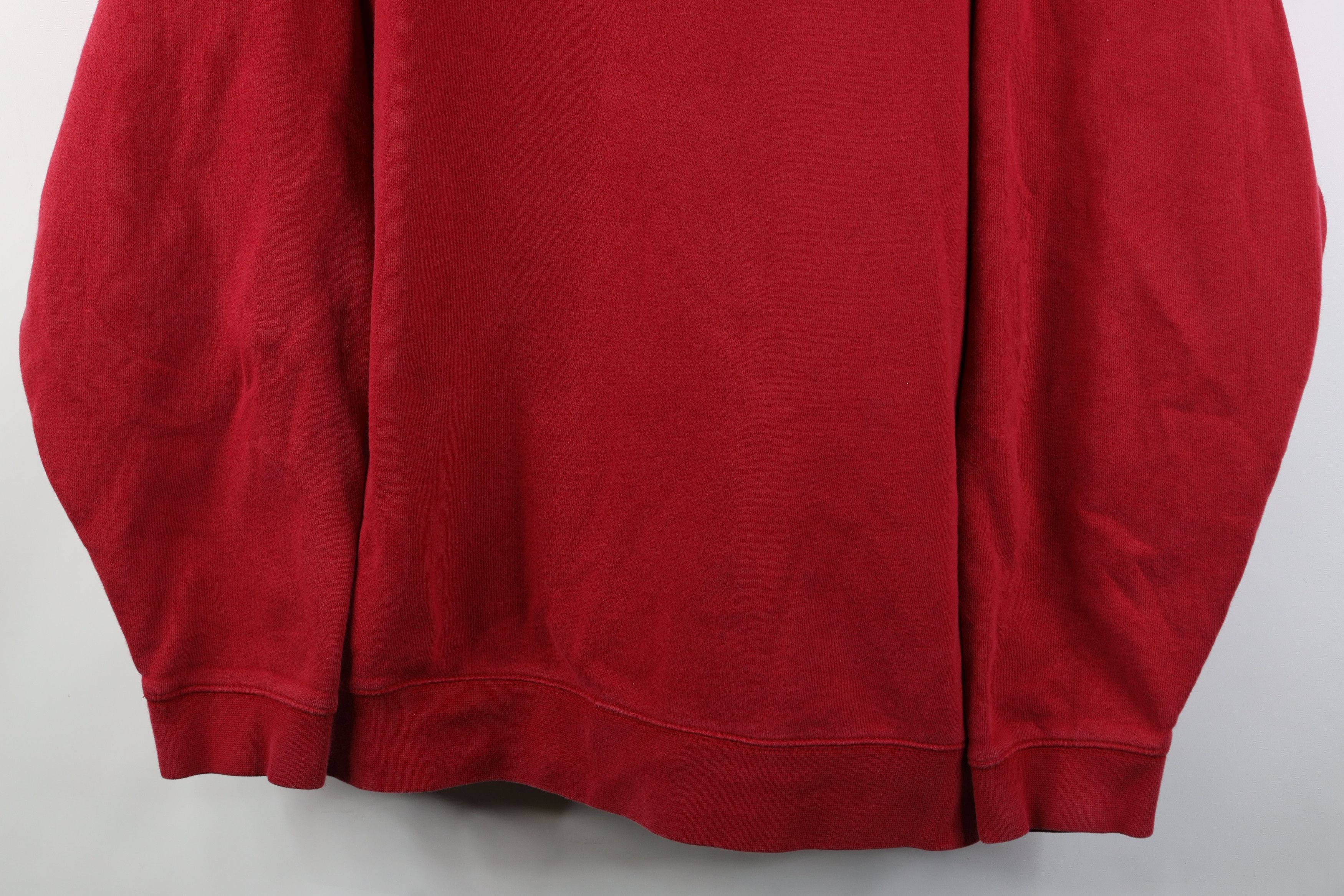 L.L. Bean Vintage LL Bean Blank Heavyweight Crewneck Sweatshirt Red Size US XXL / EU 58 / 5 - 3 Thumbnail