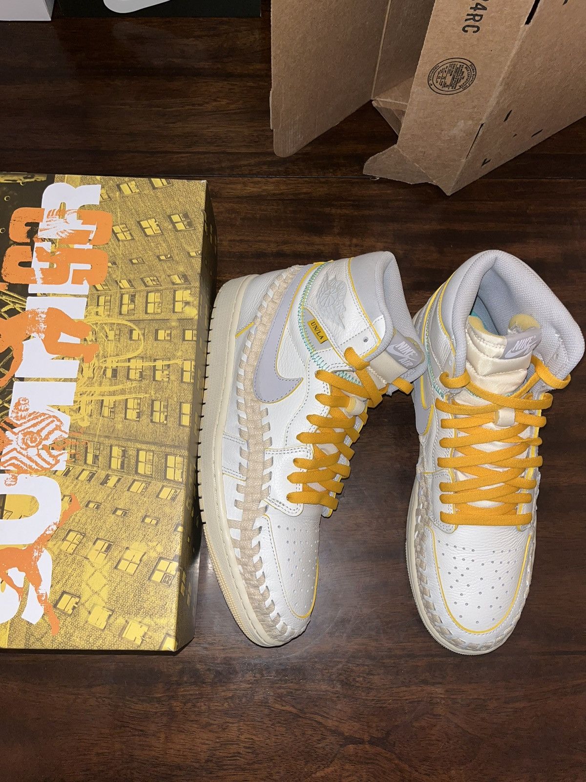 Jordan Brand × Nike × Union LA Union LA x BBS x Air Jordan 1 Retro High OG SP Size US 12.5 / EU 45-46 - 3 Thumbnail