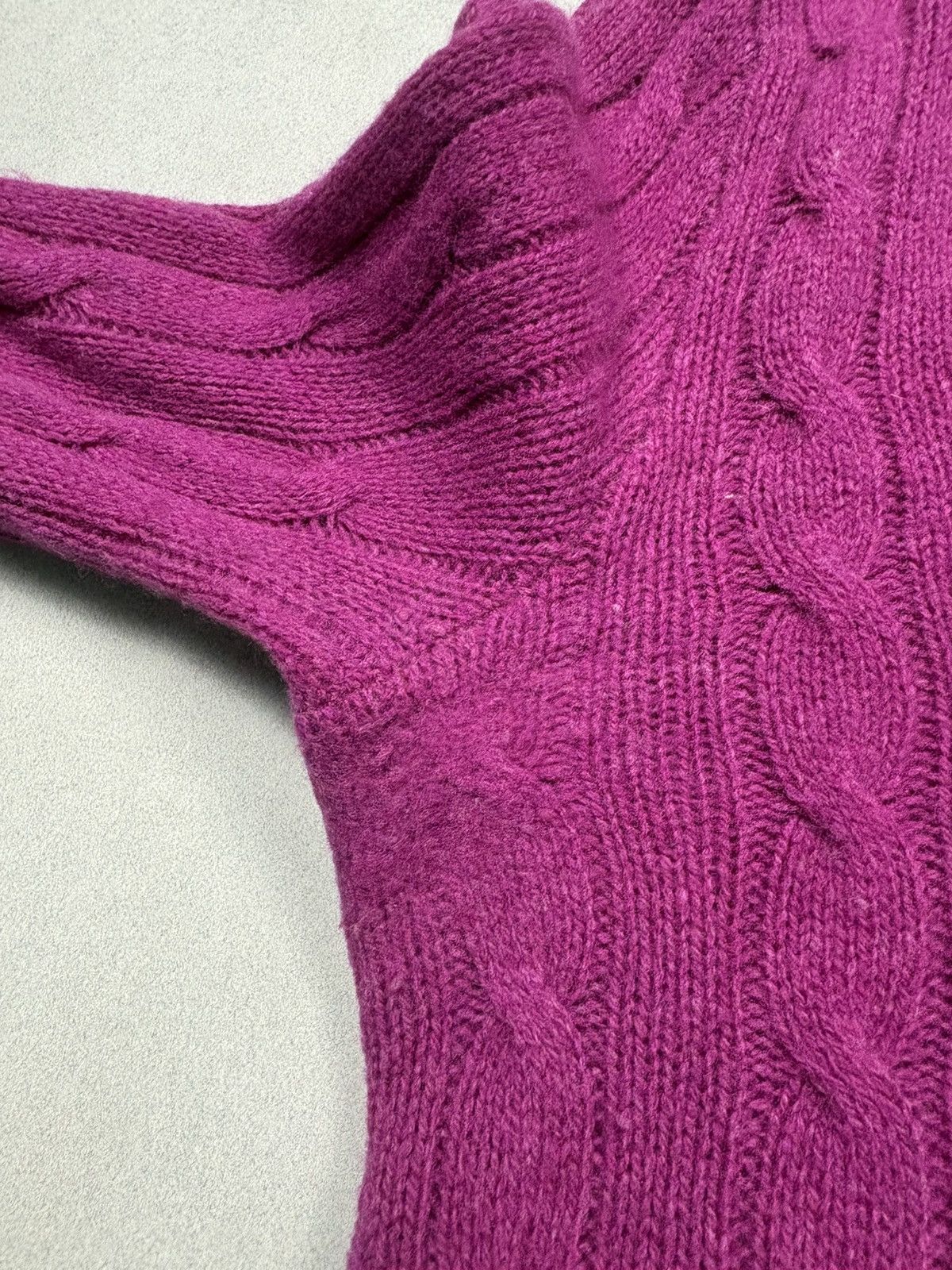 Polo Ralph Lauren Polo Ralph Lauren Cable Knit Sweater Merino Wool Cashmere S Size S / US 4 / IT 40 - 10 Thumbnail