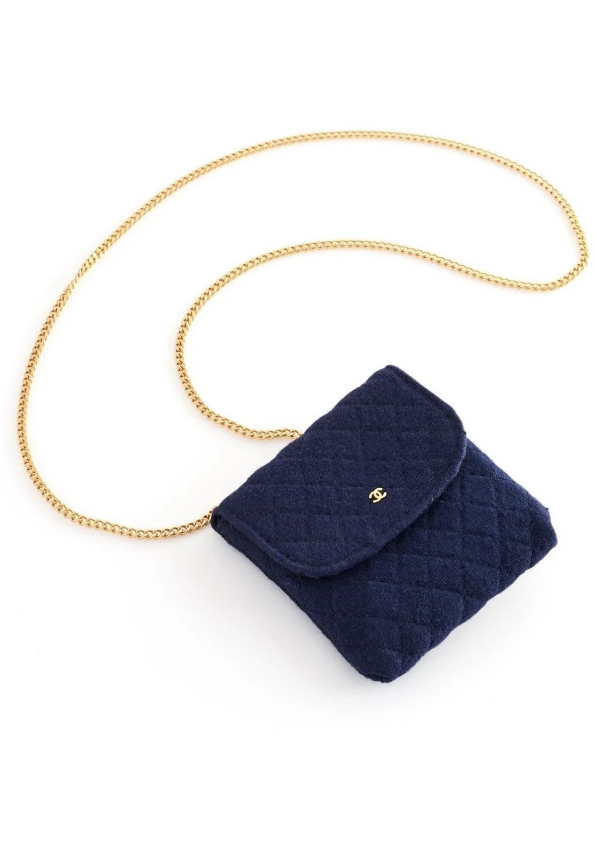 Chanel CHANEL Micro Pouch Necklace Size ONE SIZE - 1 Thumbnail