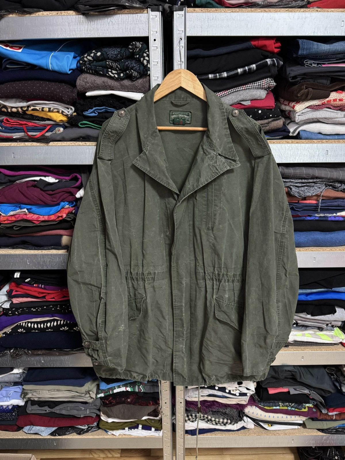 Ralph Lauren Vintage 90s Polo Country Ralph Lauren Jacket Green Hunting Size US XL / EU 56 / 4 - 1 Thumbnail