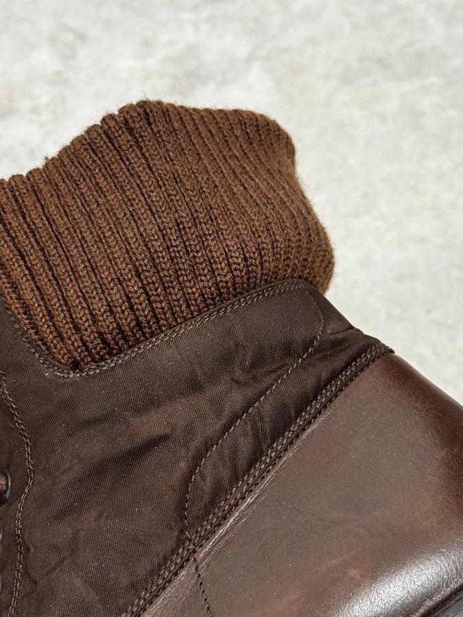Prada 2000s Prada Brown Hybrid Leather Boots Size US 7 / EU 40 - 5 Thumbnail