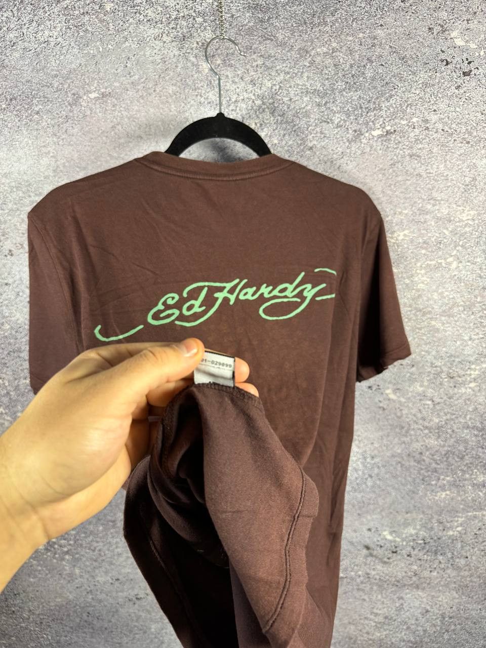 Designer × Ed Hardy × Vintage Don Ed Hardy Brown Bulldog Graphics Printed Logo T-Shirt M Size US M / EU 48-50 / 2 - 14 Thumbnail