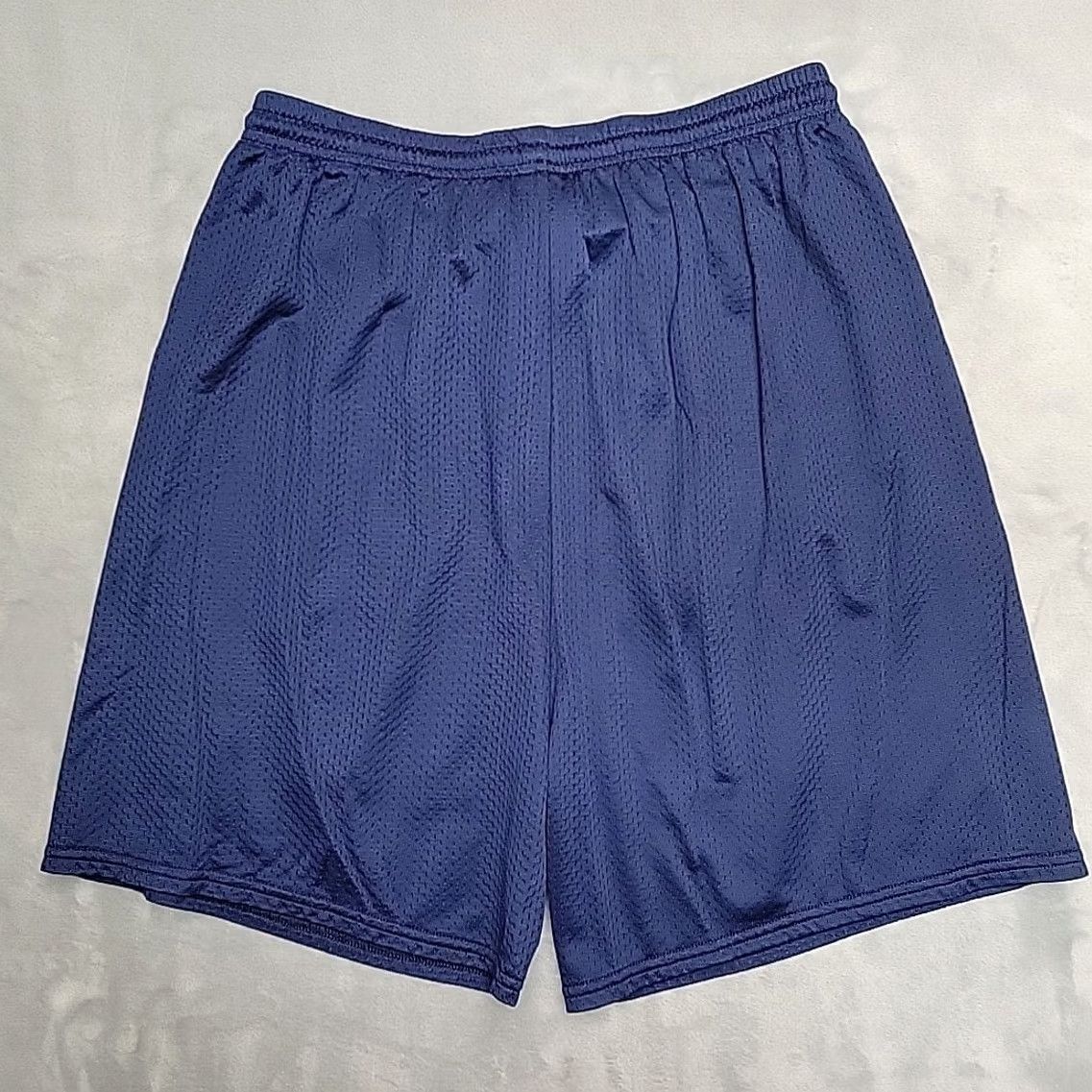 Nike VINTAGE Nike Shorts Mens XL Blue Training Running Drawstring Elastic Waist Retro Y2K Size US 36 / EU 52 - 5 Thumbnail