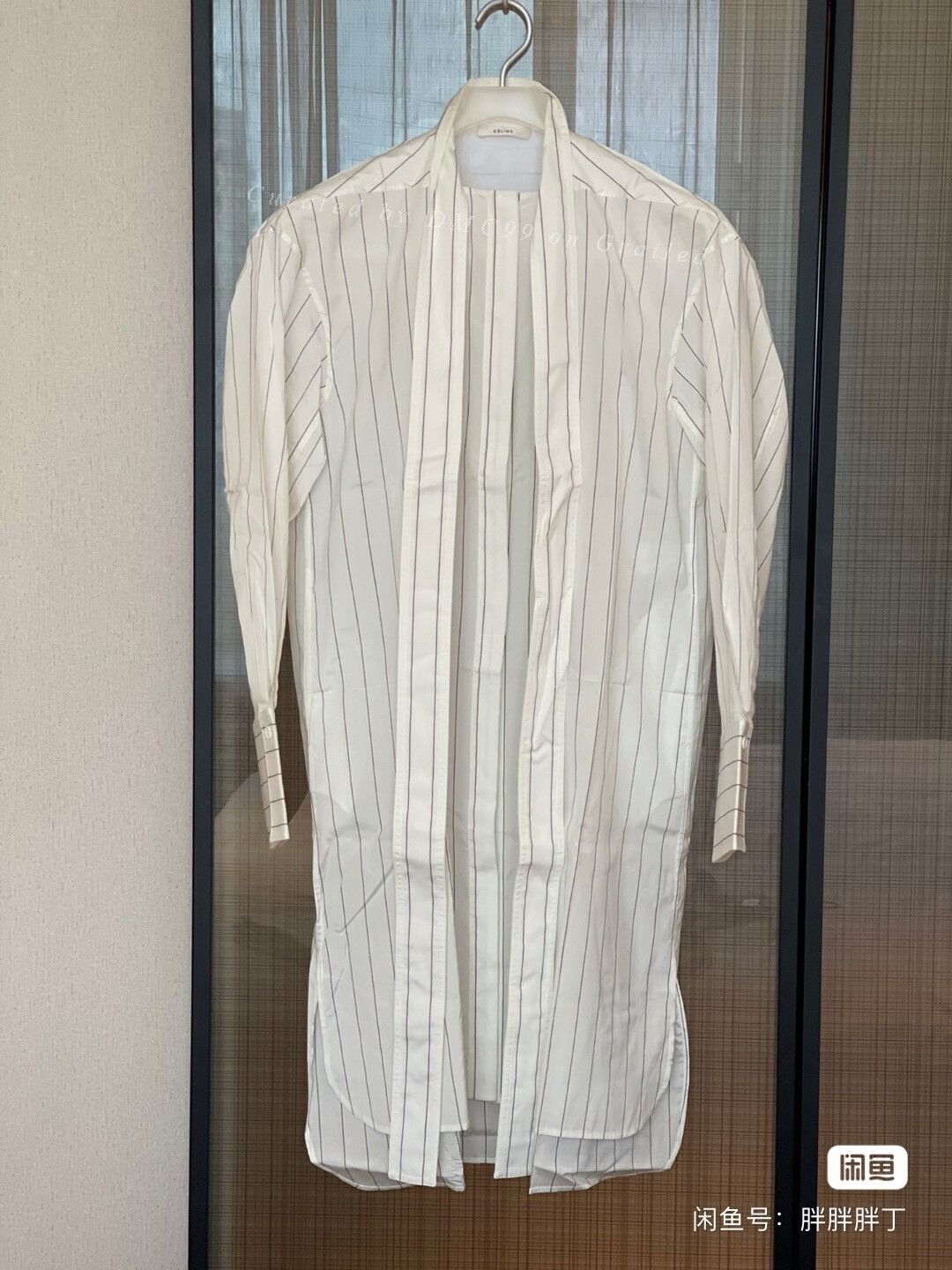 Celine Celine Loose Shirt Dress Size XXS / US 00 / IT 34 - 1 Thumbnail