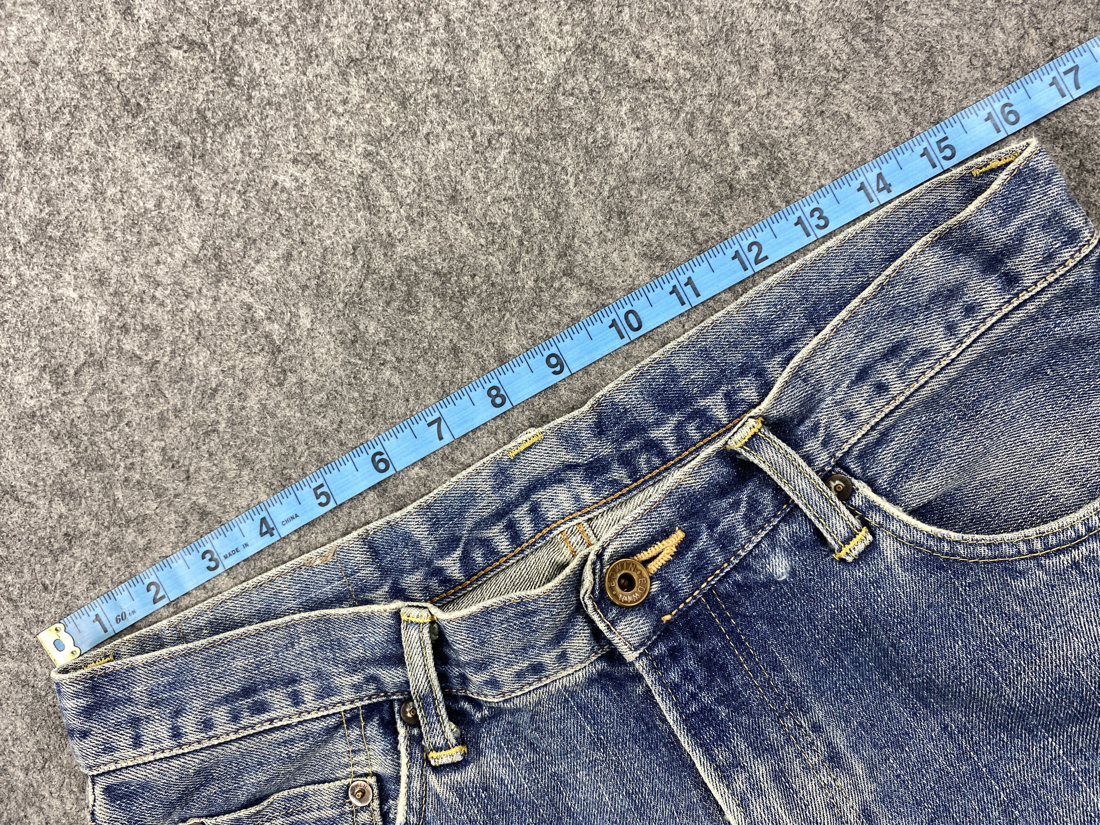 Edwin VINTAGE EDWIN 505 SELVEDGE DENIM JEANS 32x33.5-JN1321 Size US 32 / EU 48 - 5 Thumbnail