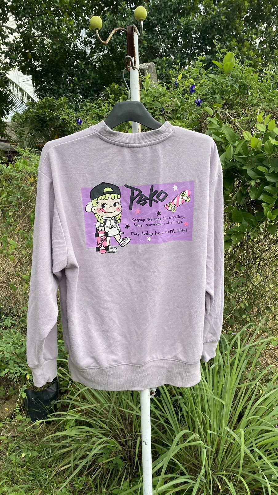 Japanese Brand Peko Chan Skateboard Sweater Size US M / EU 48-50 / 2 - 1 Thumbnail