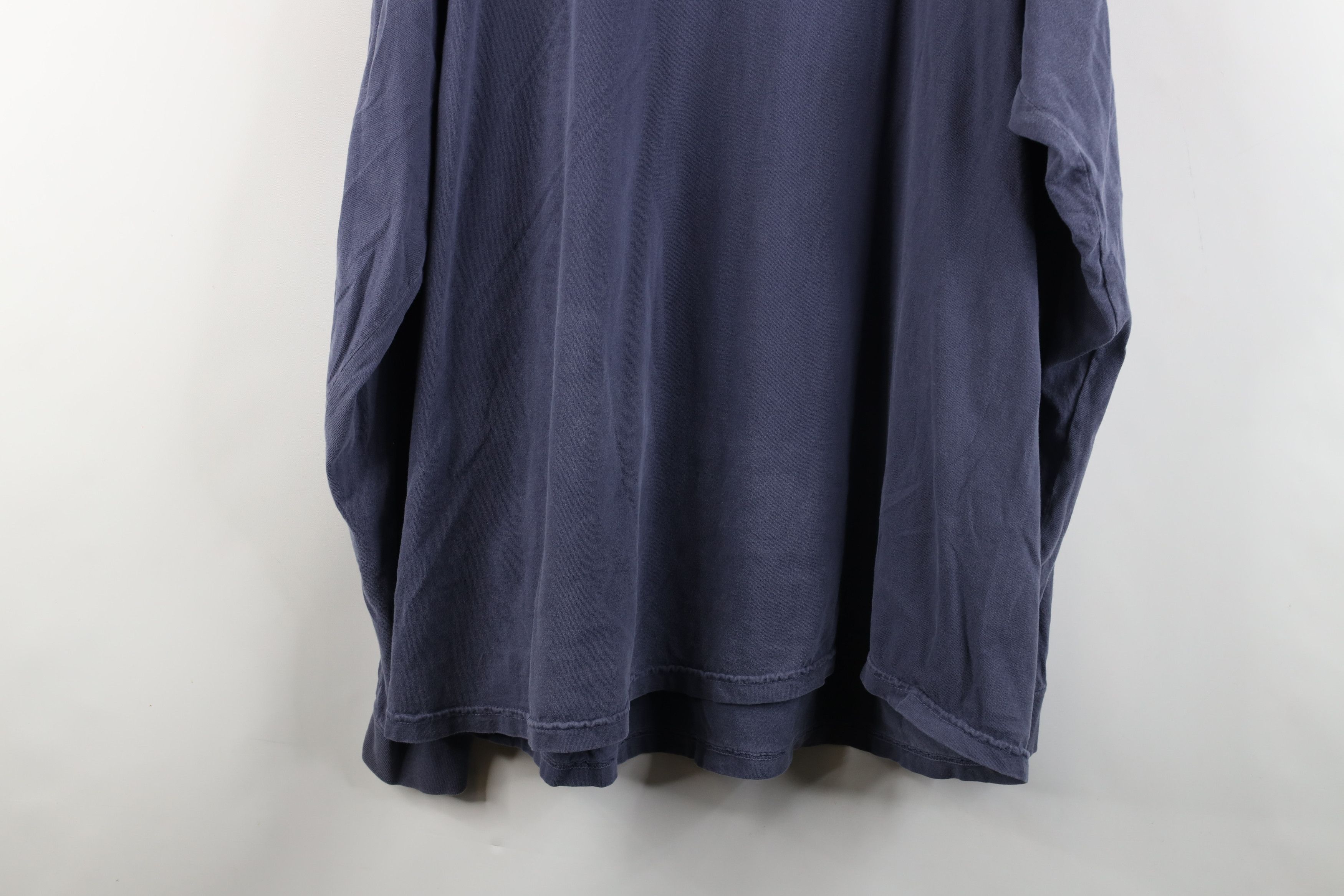 Vintage Vintage 90s Streetwear Stonewash Long Sleeve T-Shirt Cotton Size US XXL / EU 58 / 5 - 12 Thumbnail