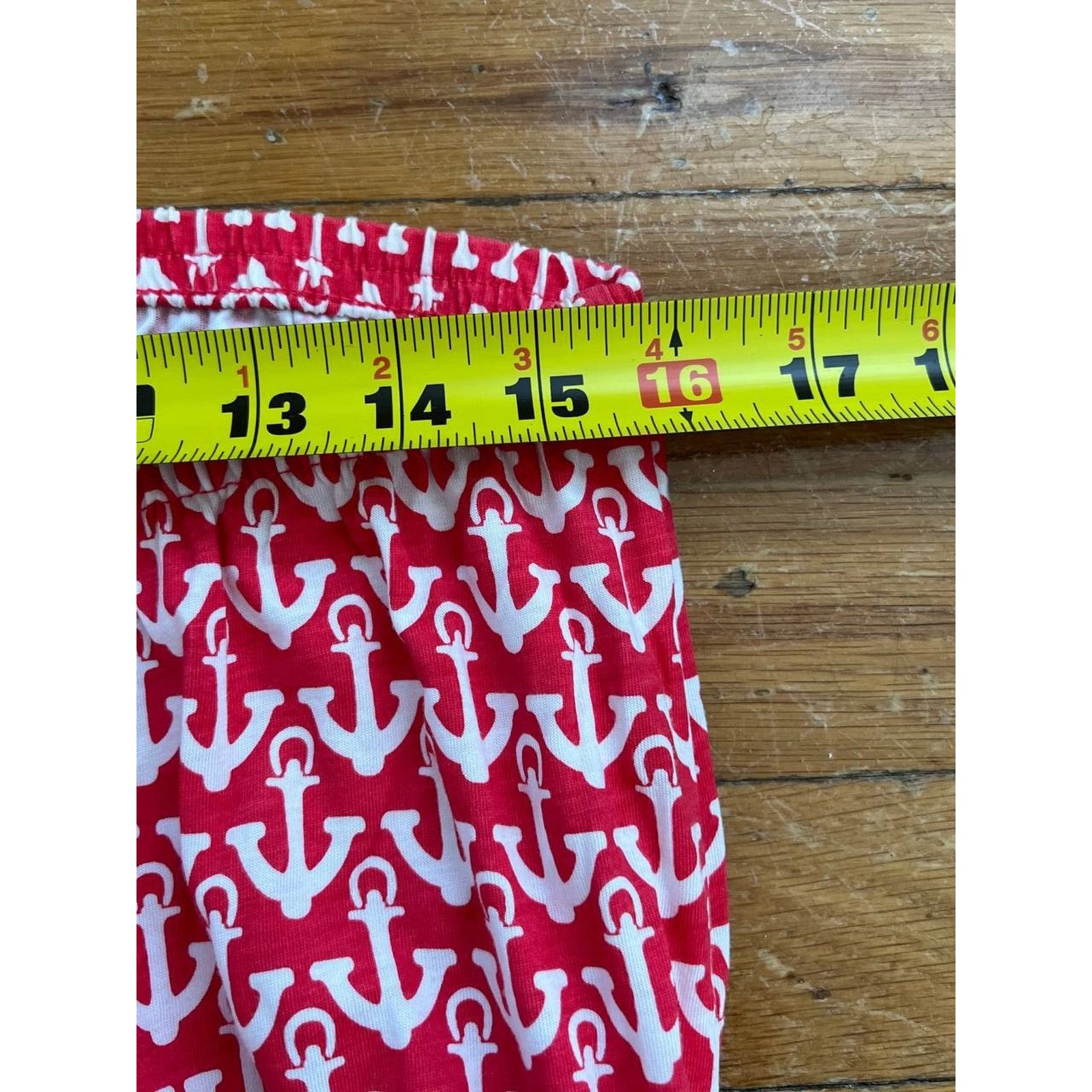 Tommy Hilfiger TOMMY HILFIGER Anchor Print Dress Red Size M A000883 Size M / US 6-8 / IT 42-44 - 14 Thumbnail