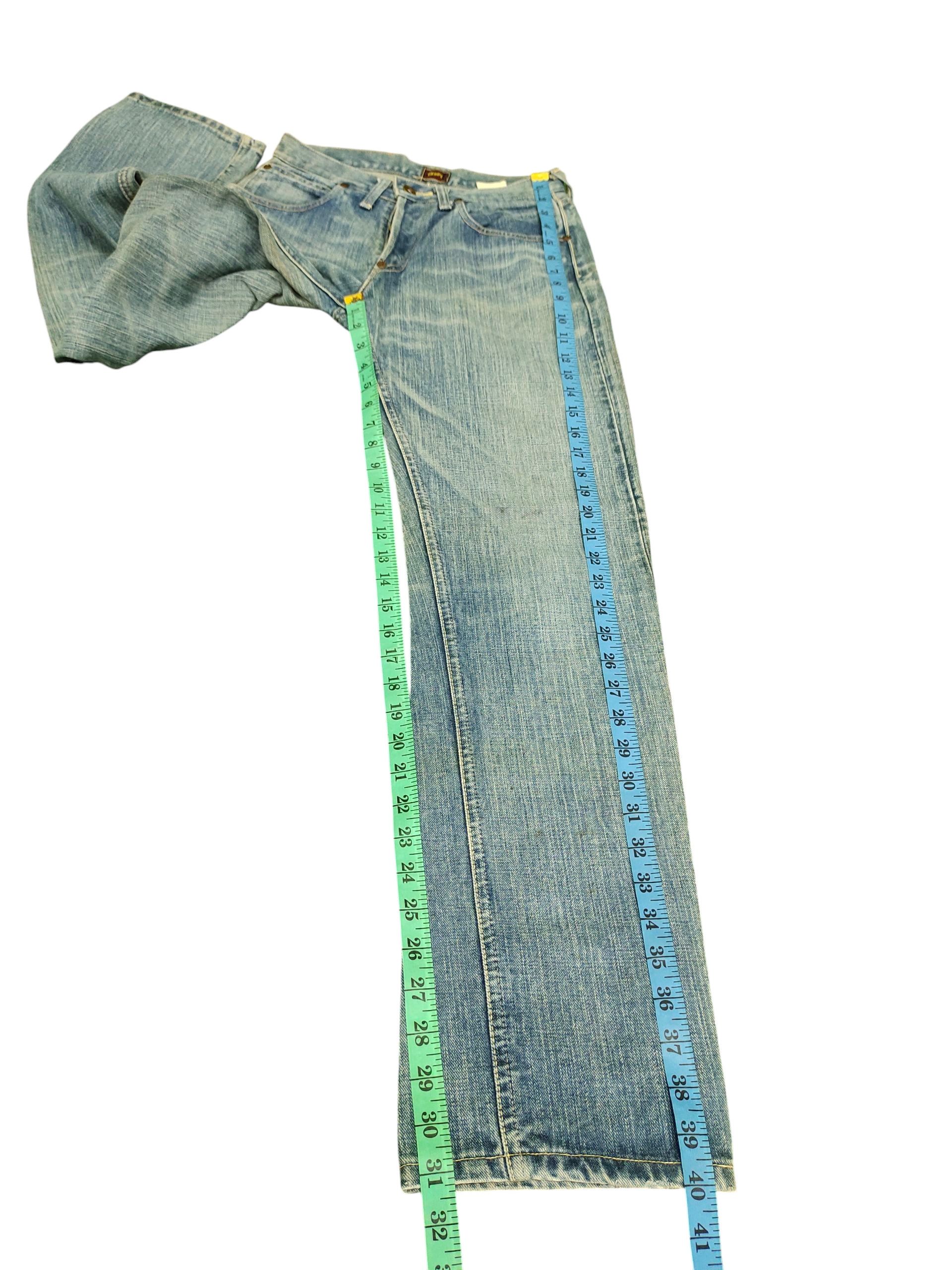 Sugar Cane Vintage 90s Sugar Cane Selvedge Jeans - Clawmark Faded denim Size US 28 / EU 44 - 15 Thumbnail