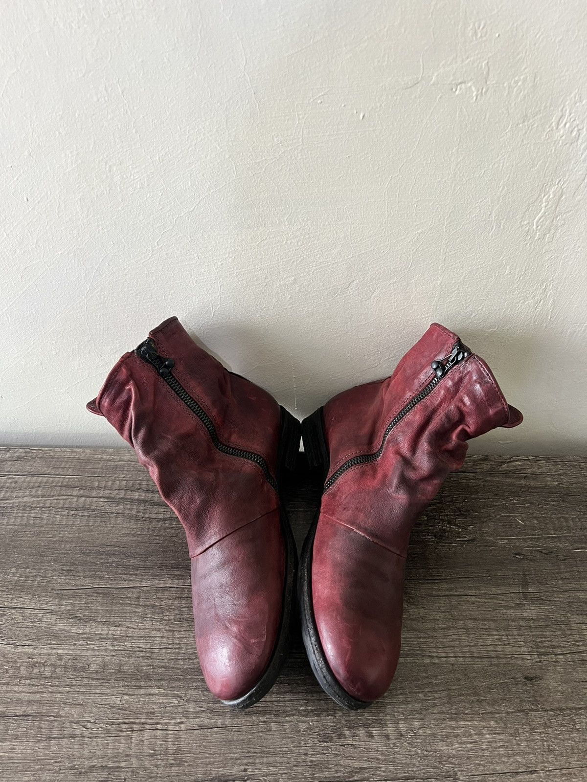 A.S.98 LEATHER CHUNKY A.S.98 BOOTS Size US 8 / EU 41 - 2 Thumbnail
