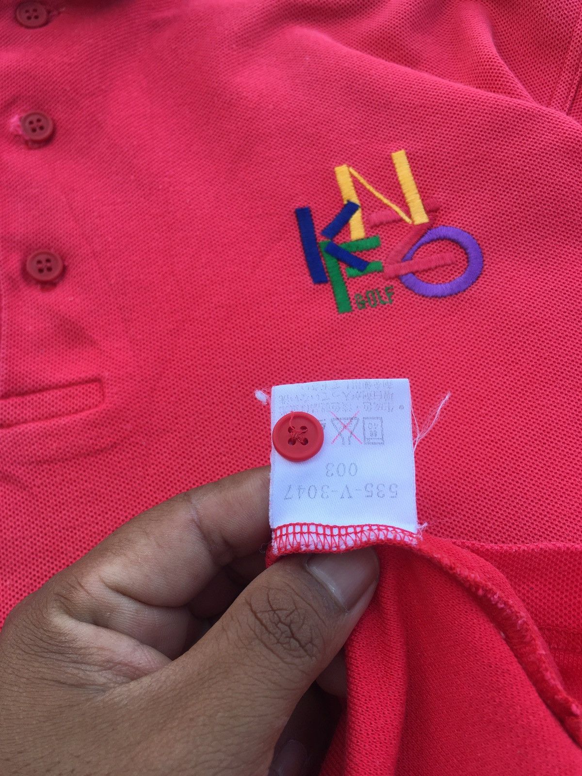Kenzo Rare Vintage KENZO Golf Polo Tshirt Size US L / EU 52-54 / 3 - 11 Thumbnail