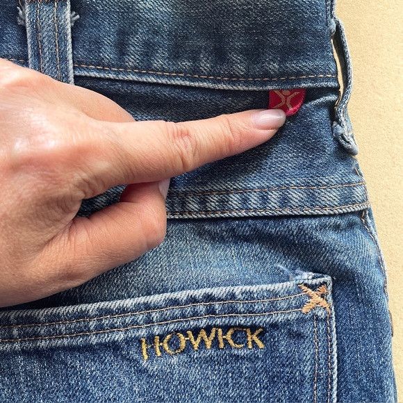 Vintage 70s Howick Riders Wider Straight Leg Jeans - 32 x 27" 🇨🇦 Size US 32 / EU 48 - 6 Thumbnail