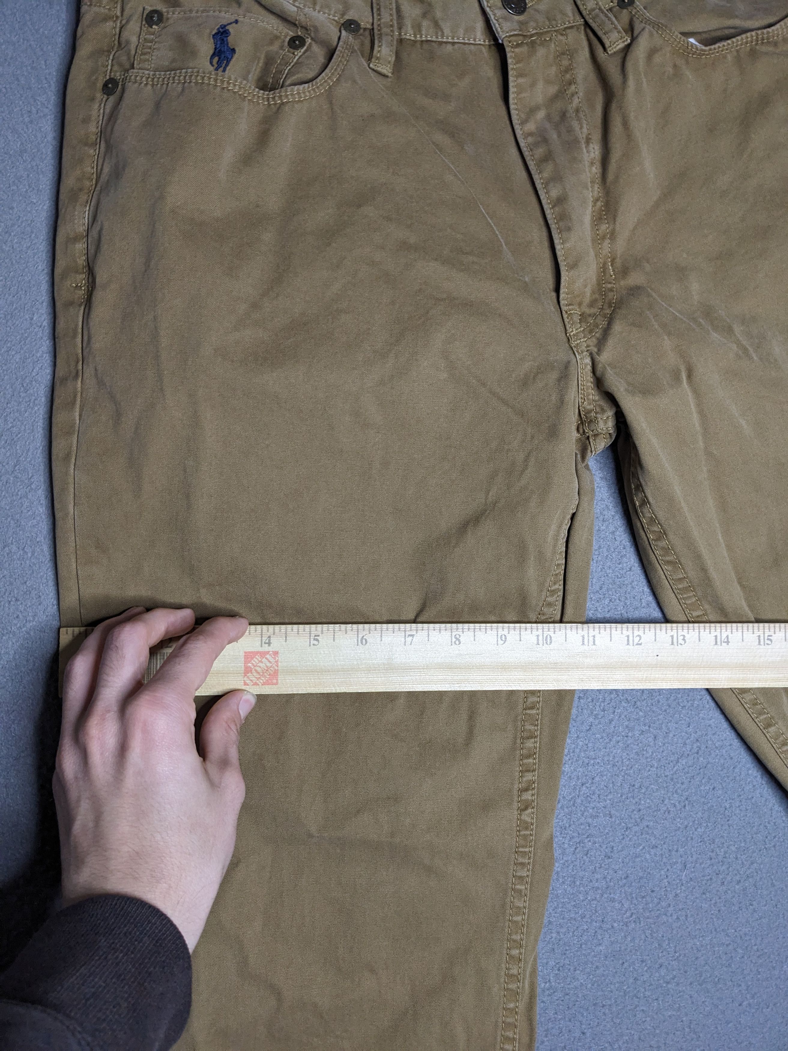 Polo Ralph Lauren Polo Ralph Lauren Dungaree Pants 34x30 Straight Small Pony Size US 34 / EU 50 - 18 Thumbnail