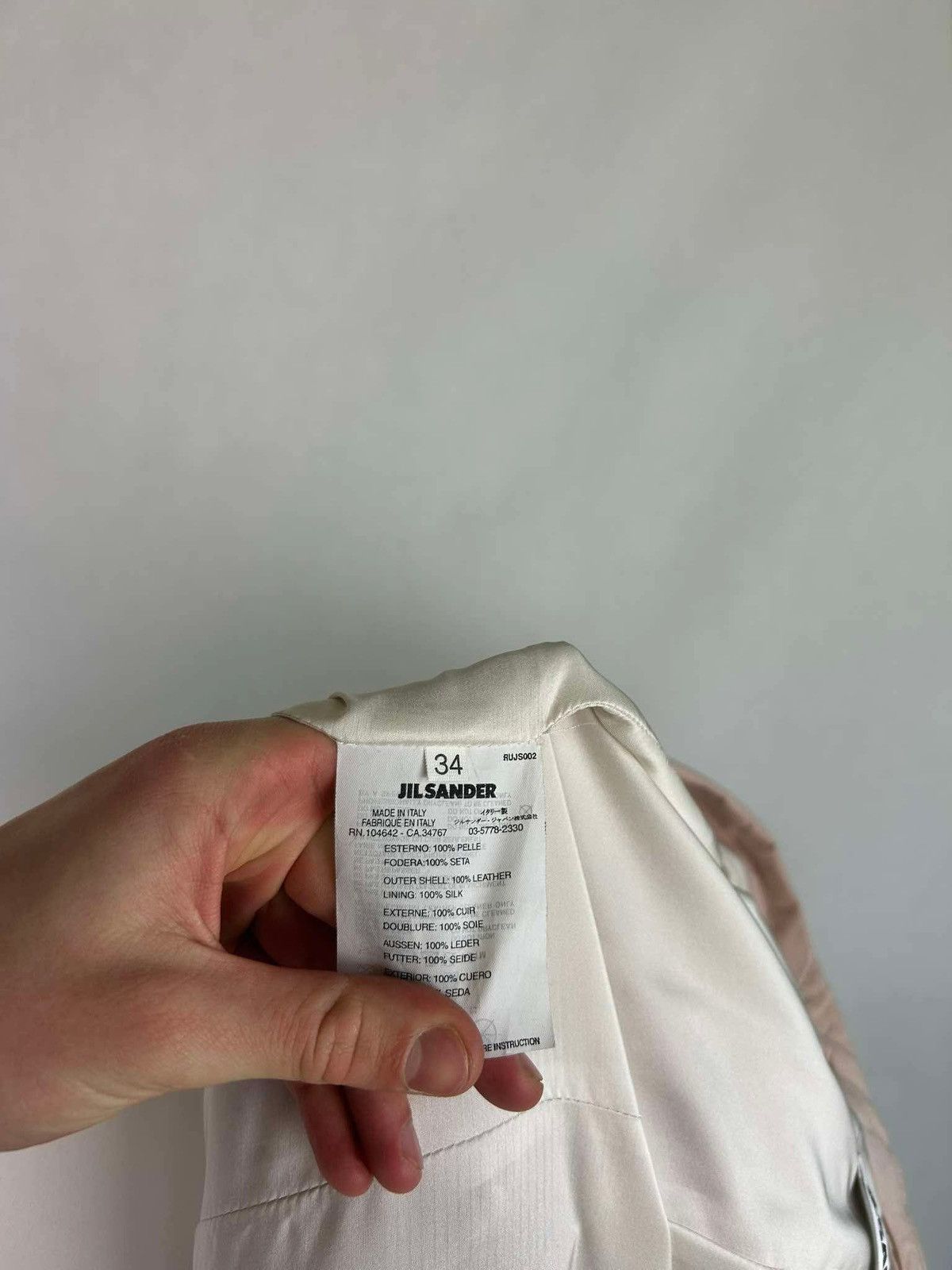 Jil Sander JIL Sander leather jacket Size XXS / US 00 / IT 34 - 7 Thumbnail