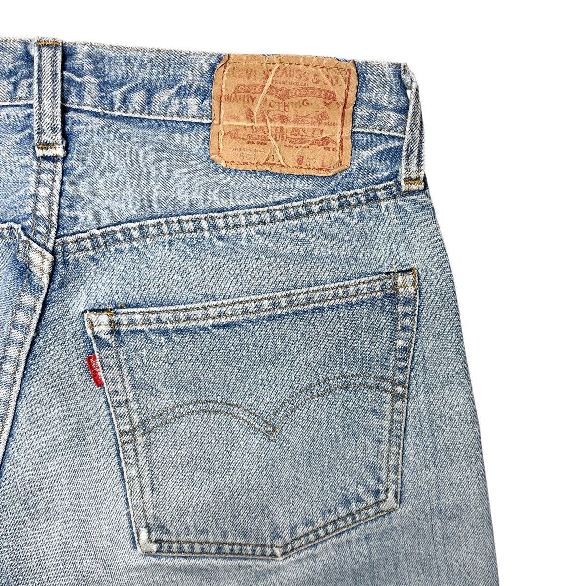 Vintage 1970s Levi's 501 Selvedge Denim - 30x33 Size US 30 / EU 46 - 6 Thumbnail
