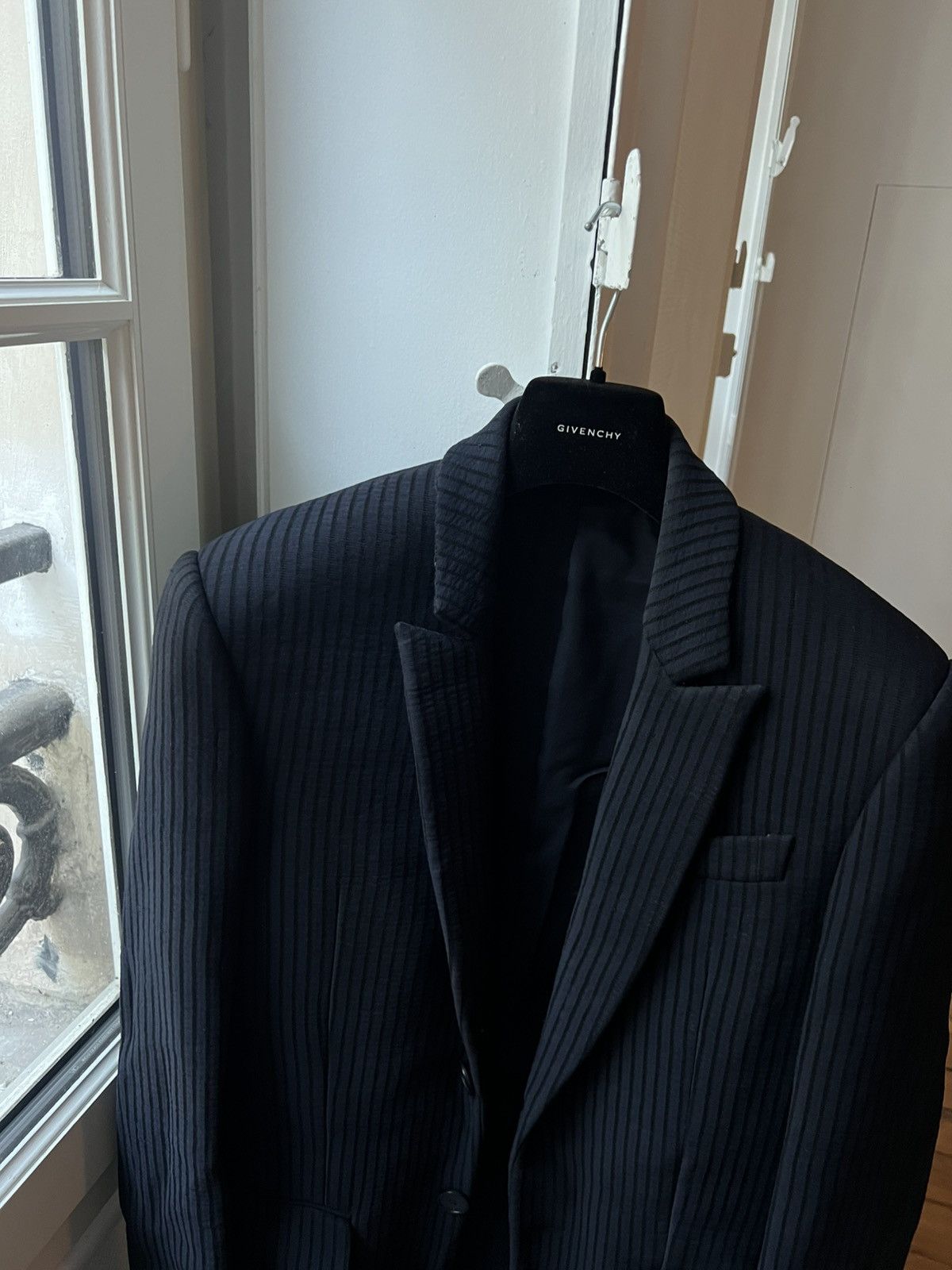 Givenchy Givenchy Navy/Black Coat Size US S / EU 44-46 / 1 - 8 Thumbnail