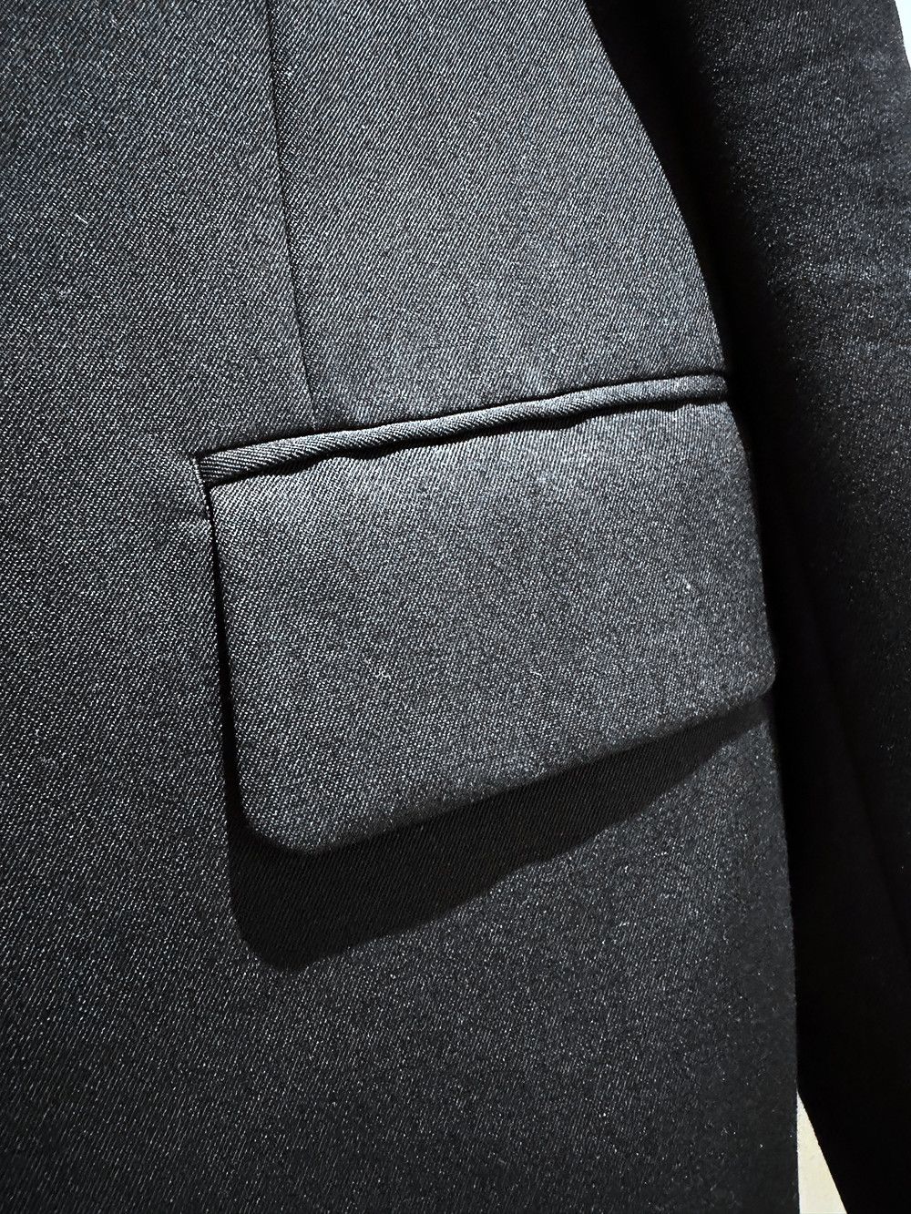 Comme des Garcons Homme Deux Comme Des Garçons Homme Deux Black Blazer (Size M) Size 40R - 2 Thumbnail