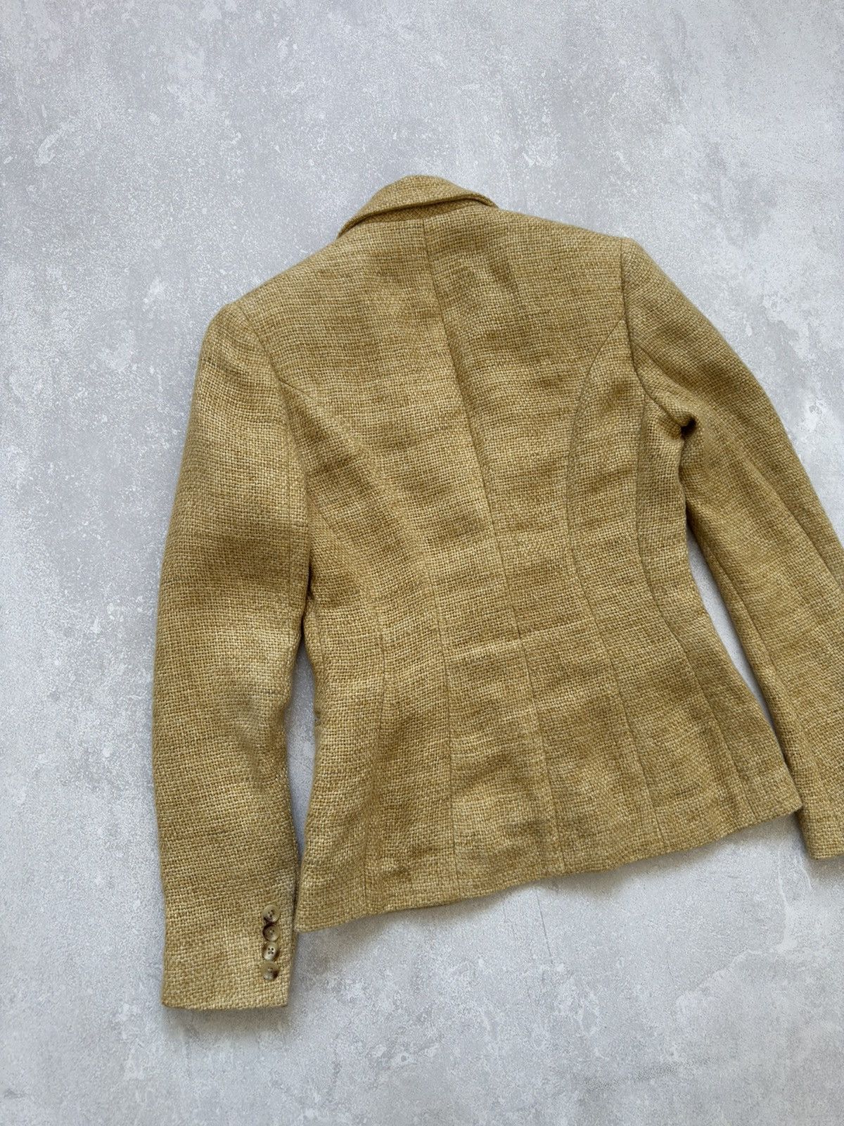 Ralph Lauren Purple Label × Vintage Ralph Lauren Purple Label Blazer Laine Wool Women Jacket Size S / US 4 / IT 40 - 15 Thumbnail