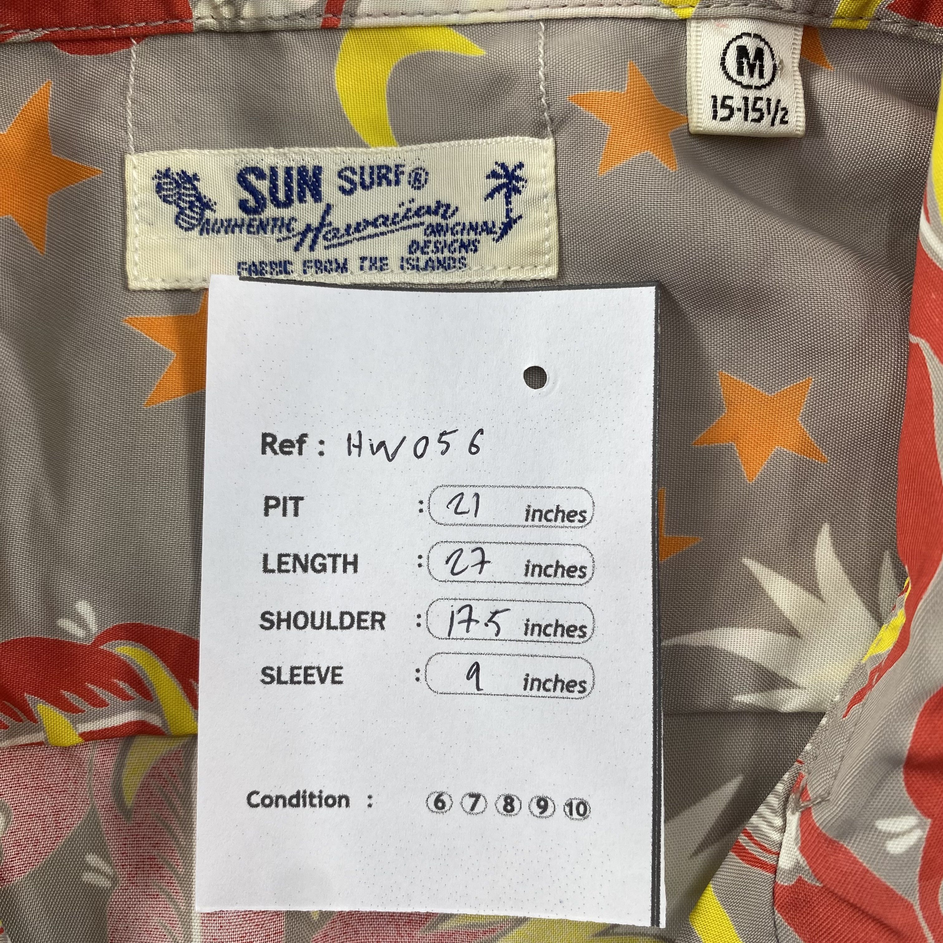 Sun Surf Sun Surf Panel Flowers Aloha Hawaiian Shirt HW045 Size US M / EU 48-50 / 2 - 10 Thumbnail