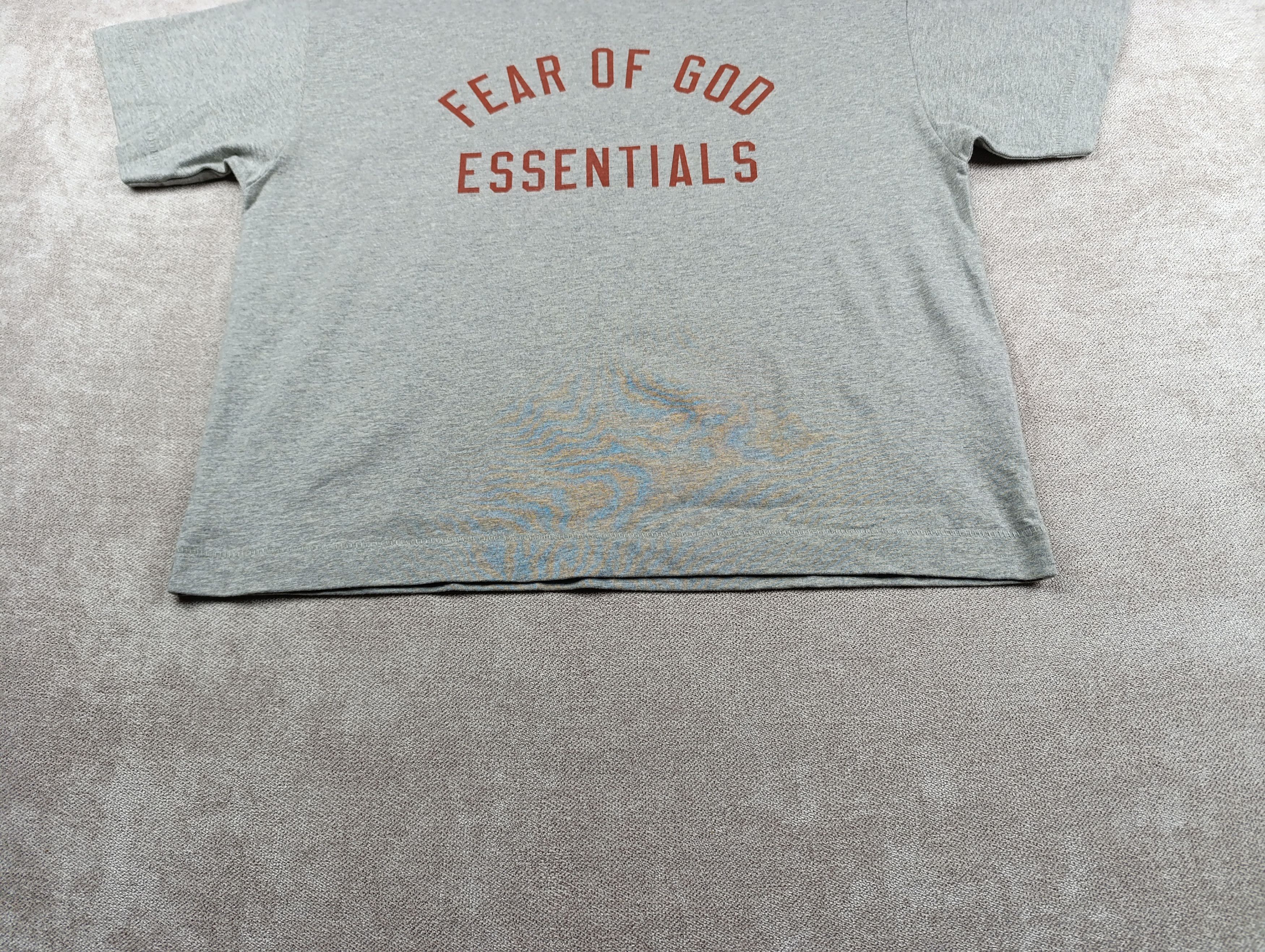 Fear of God Auth. FEAR OF GOD ESSENTIALS Tri-Blend Crewneck Womens Tee Size L / US 10 / IT 46 - 2 Thumbnail