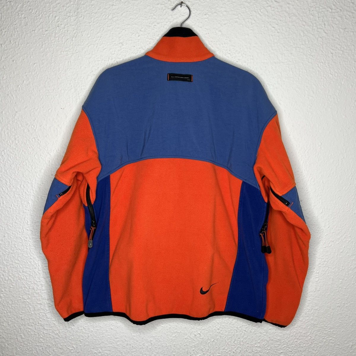 Nike Vintage Nike ACG Jacket Fleece Sweatshirt Zip Logo Orange Size US M / EU 48-50 / 2 - 10 Thumbnail